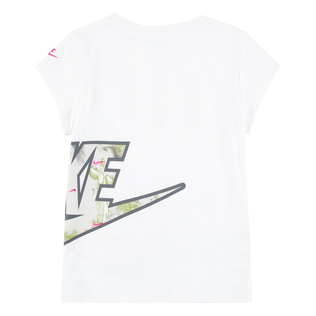 לילדות FUTURA WRAP TEE NIKE חליפת WHITE / 2Y