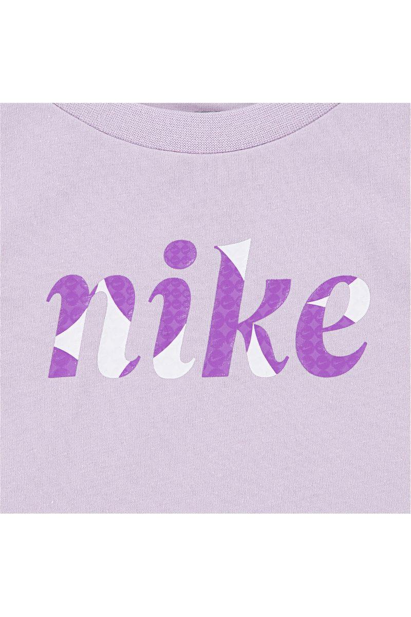 חליפת NIKE ESSENTIALS TCOE הדפס לוגו באמצע לילדות