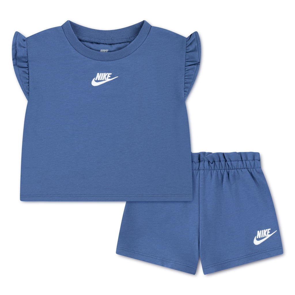 לילדות BABY FRENCH TERRY NIKE חליפת BLUE / 2Y