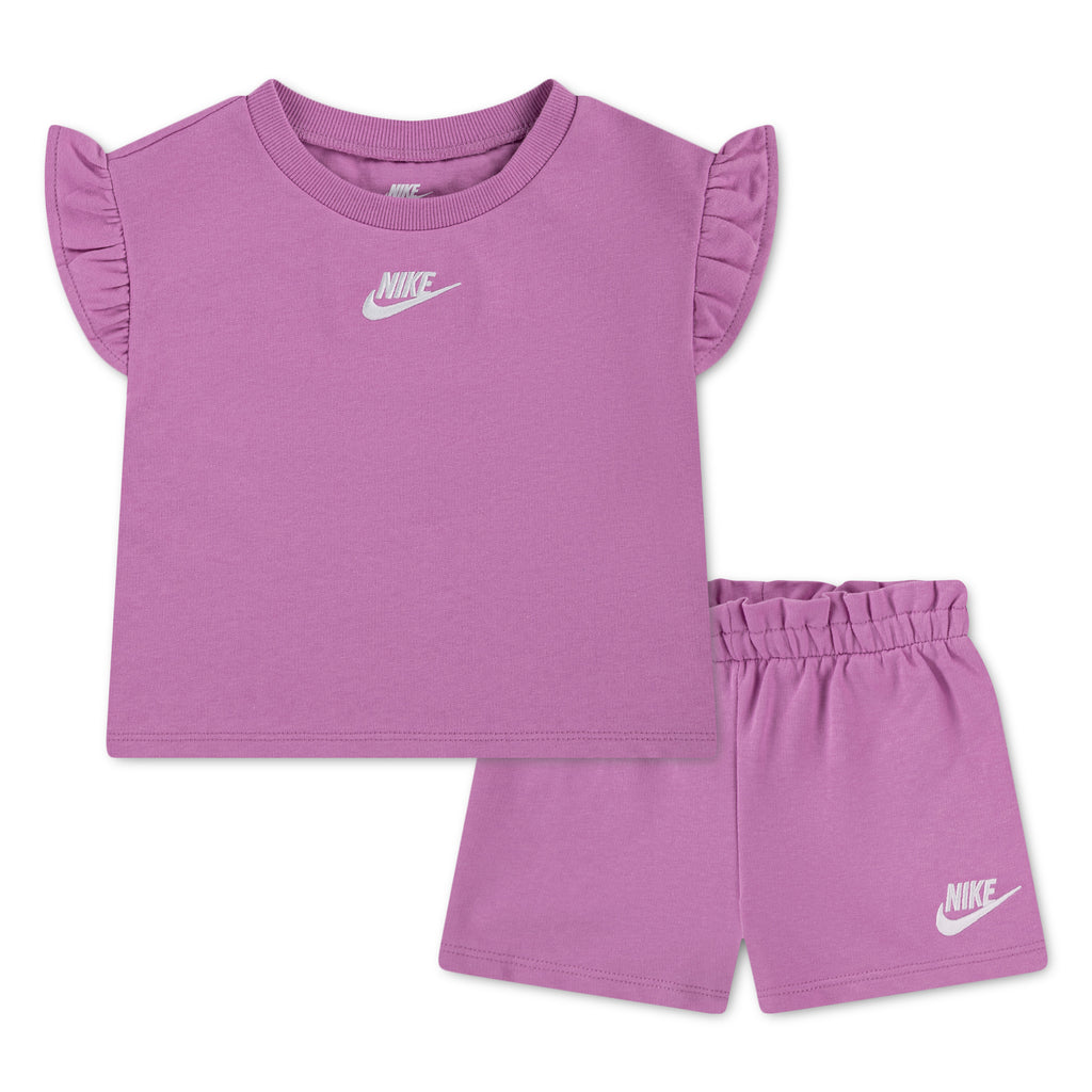 לילדות BABY FRENCH TERRY NIKE חליפת Pink / 2Y