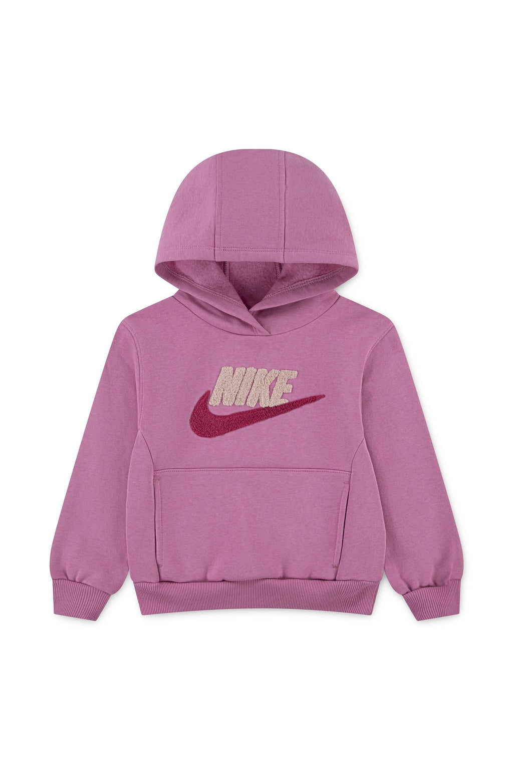 חליפת טרנינג NIKE לוגו סווש עם טקסטורה לילדות Pink / 2Y