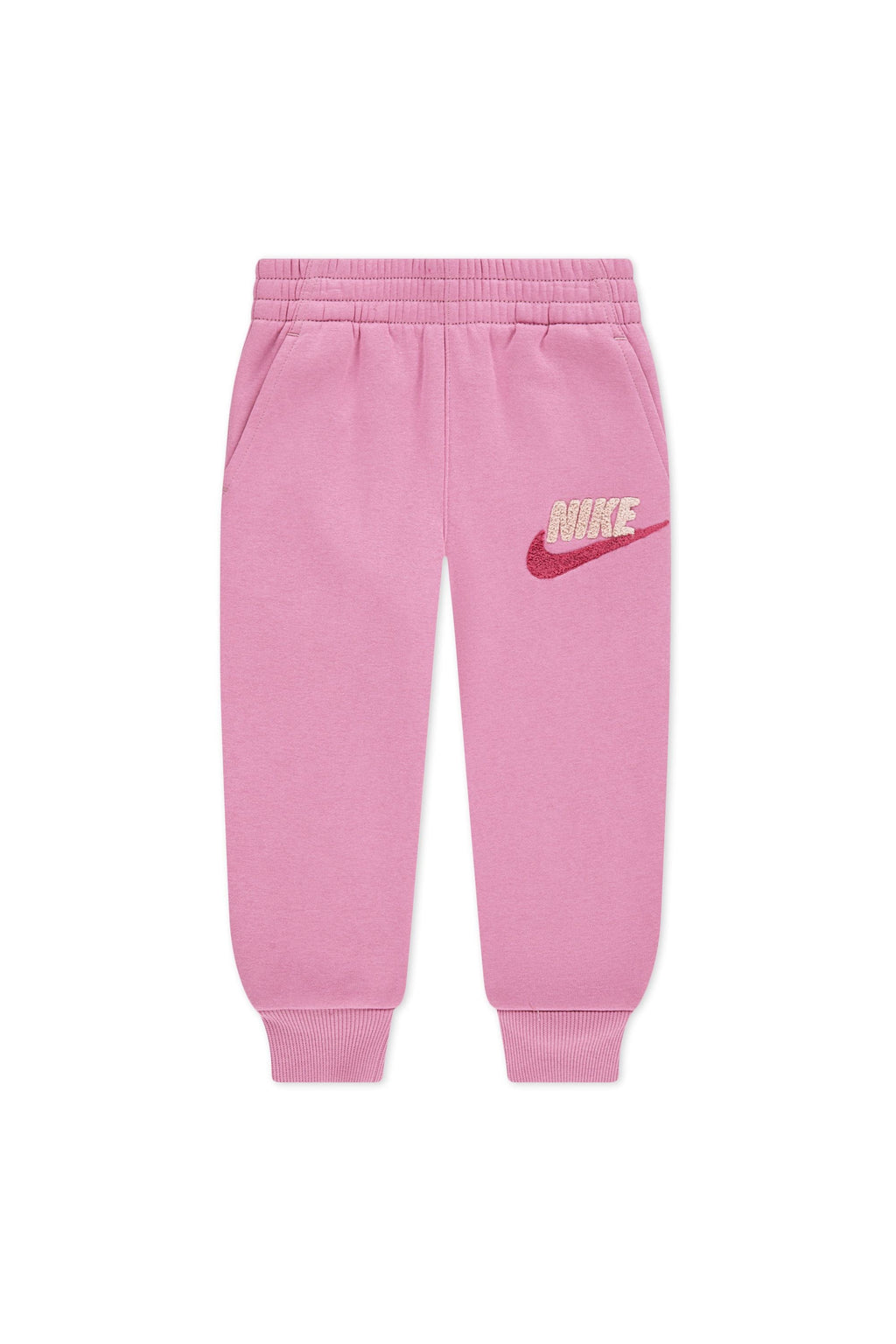 חליפת טרנינג NIKE לוגו סווש עם טקסטורה לילדות Pink / 2Y