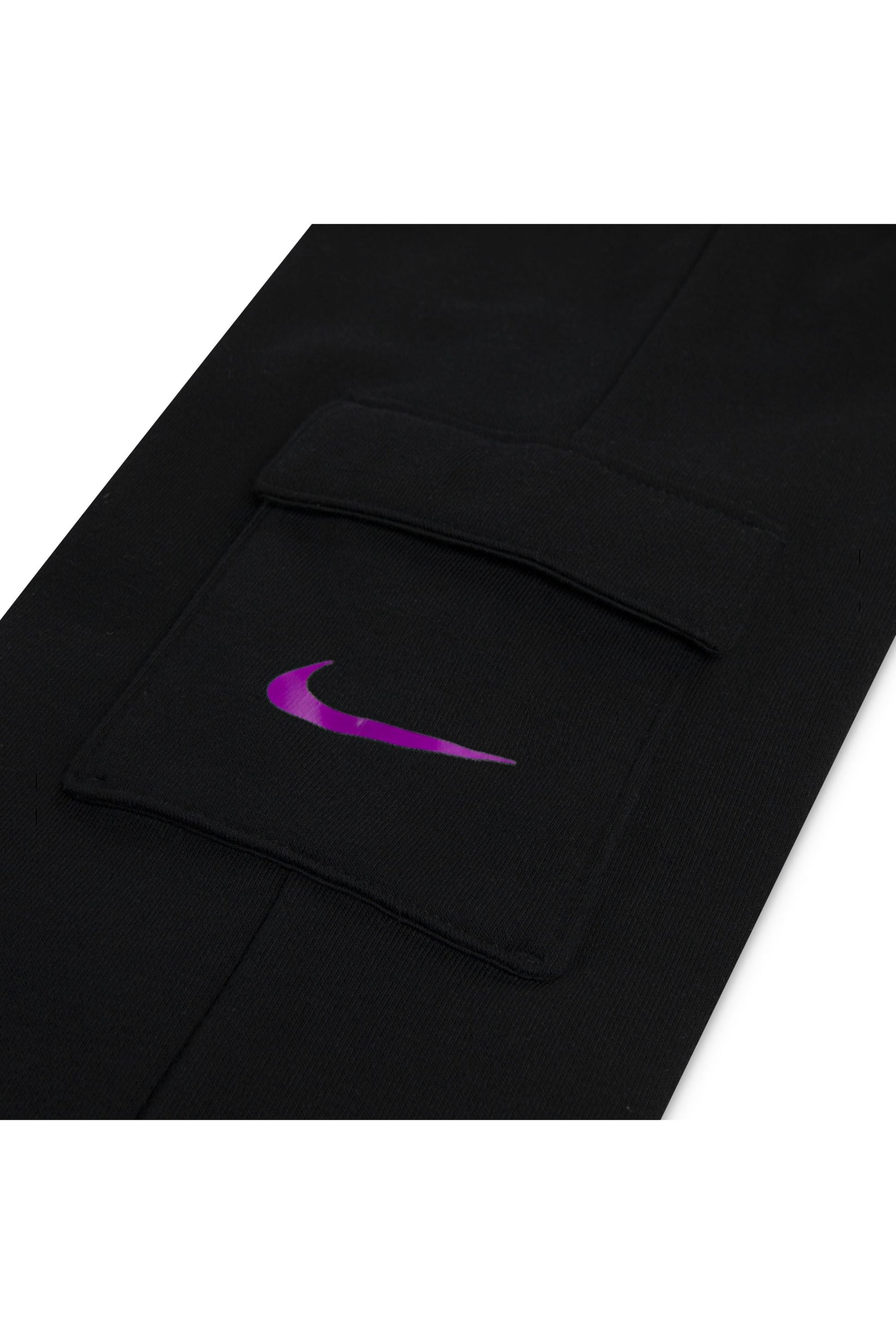 חליפת טרנינג NIKE לוגו מותג גדול באמצע לילדות BEIGE / 2Y