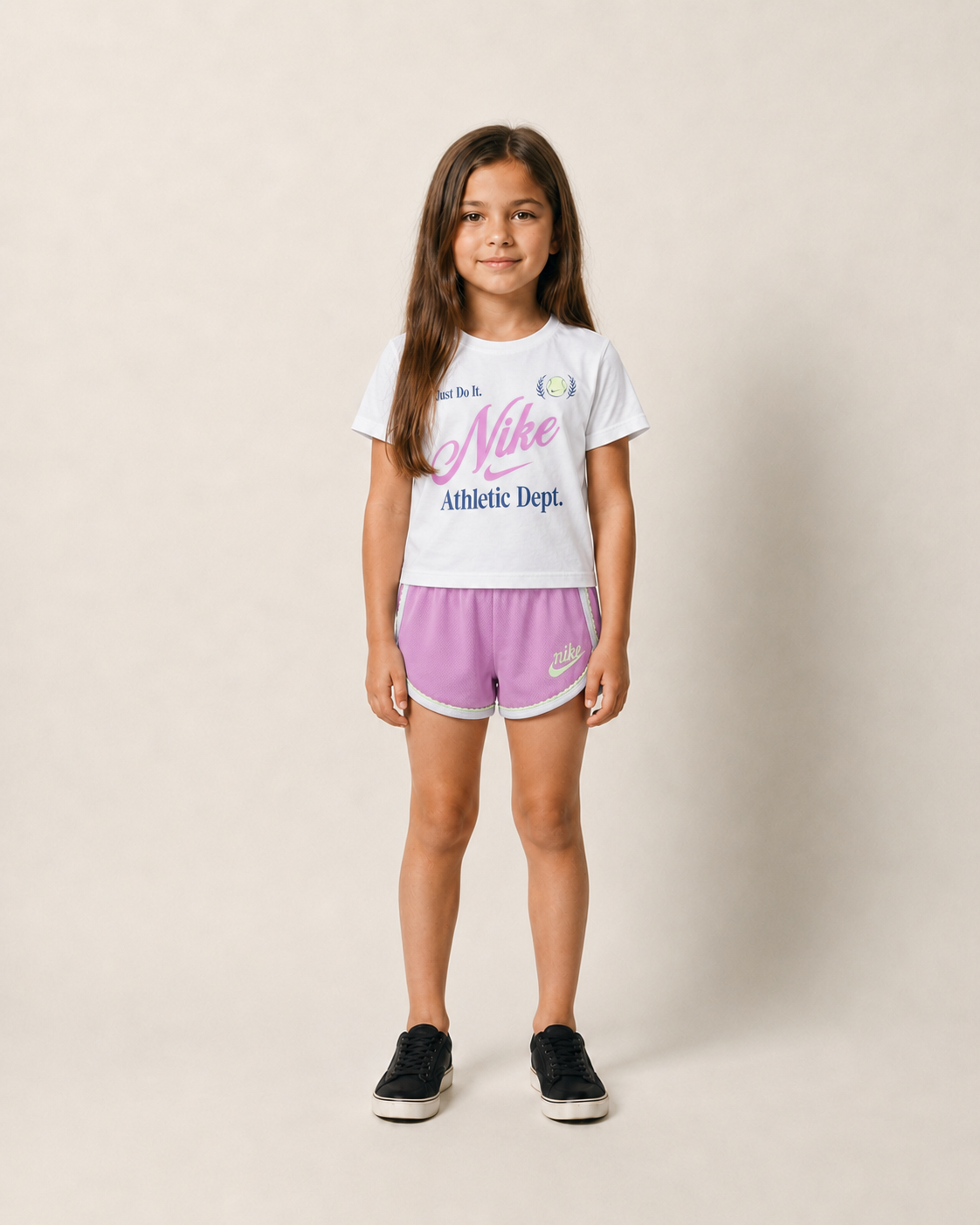 לילדות TENNIS LIFESTYLE SPRINTER NIKE חליפת Pink / 2Y