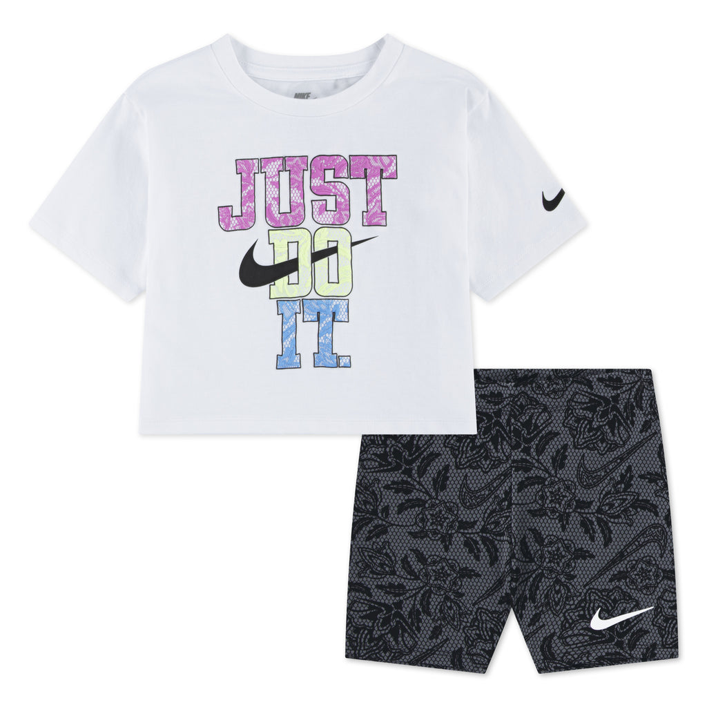 לילדות LACE IT UP BIKE NIKE חליפת אקטיב BLACK / 2Y