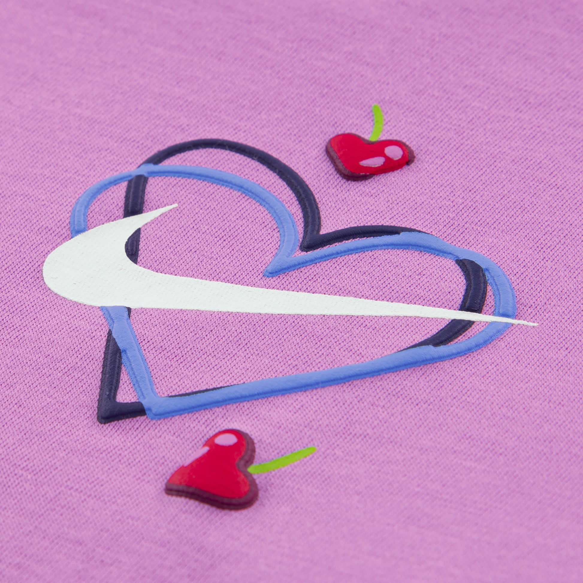 לילדות CHERRY AOP TEMPO NIKE חליפת BLUE / 2Y