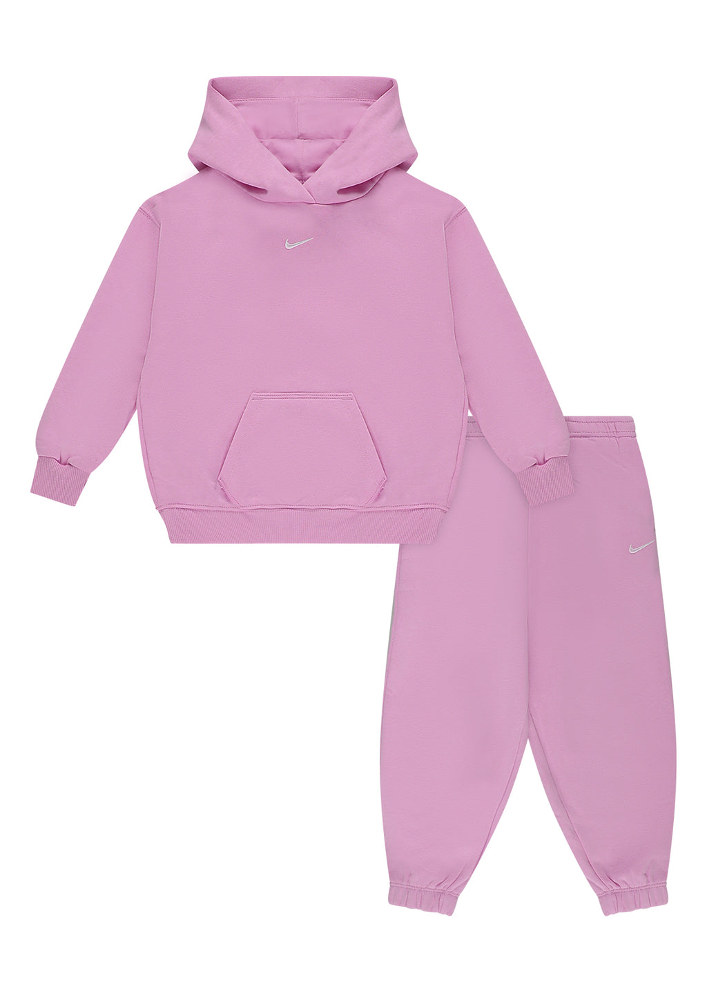 חליפת טרנינג NIKE Studio Fleece לילדות Pink / 2Y