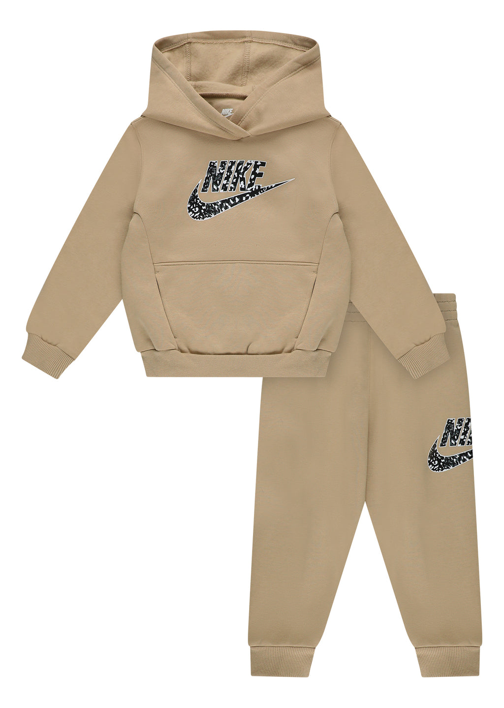 חליפת טרנינג NIKE Hoodie Jogger לילדות BEIGE / 2Y