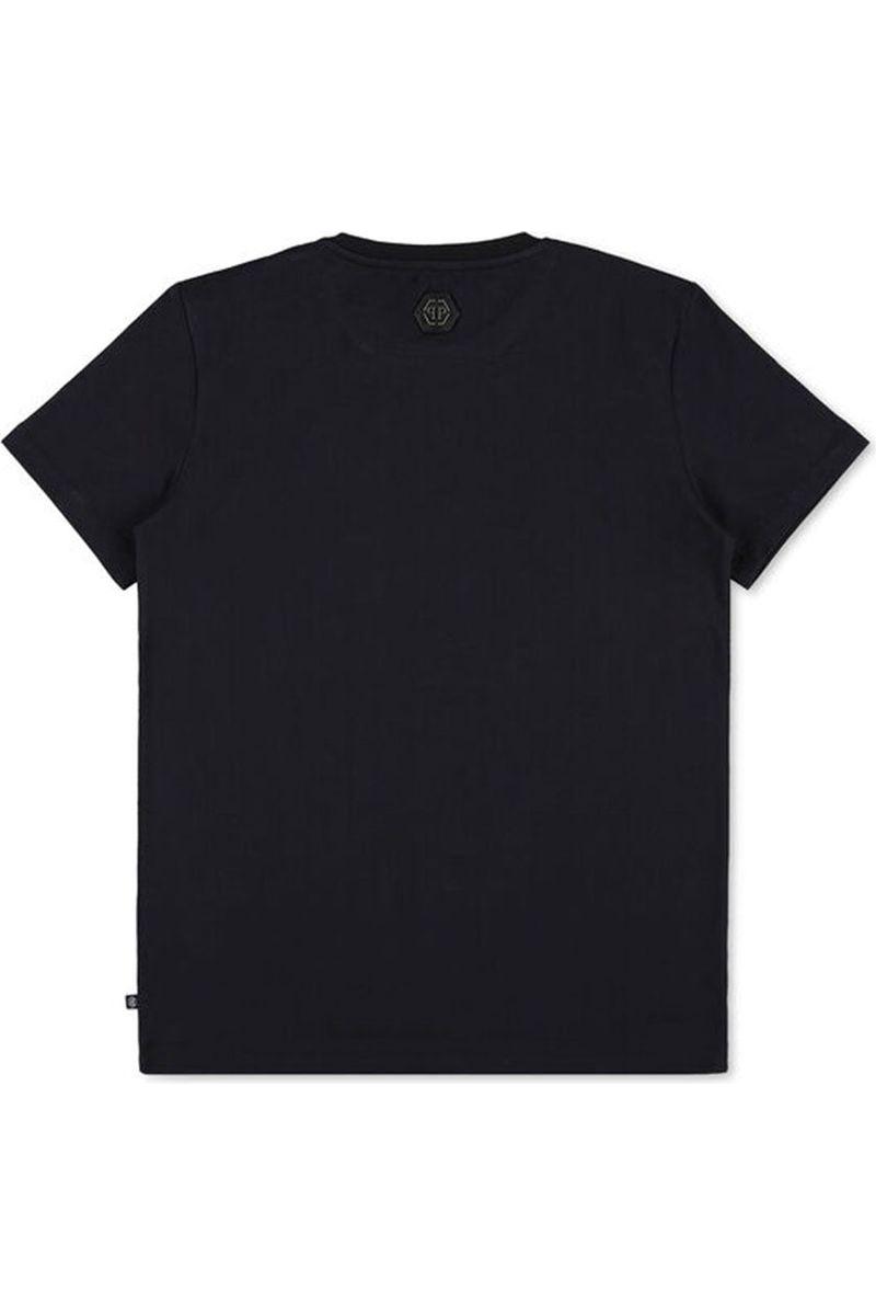 טי שרט PHILLIP PLEIN לוגו משושה ילדים