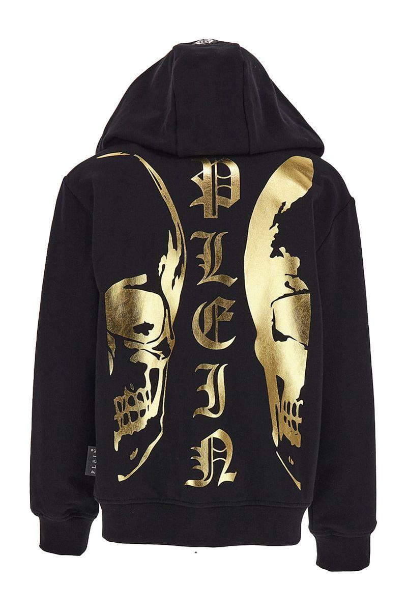 חולצת סווטשירט PHILIPP PLEIN גולגולת בצד לילדים