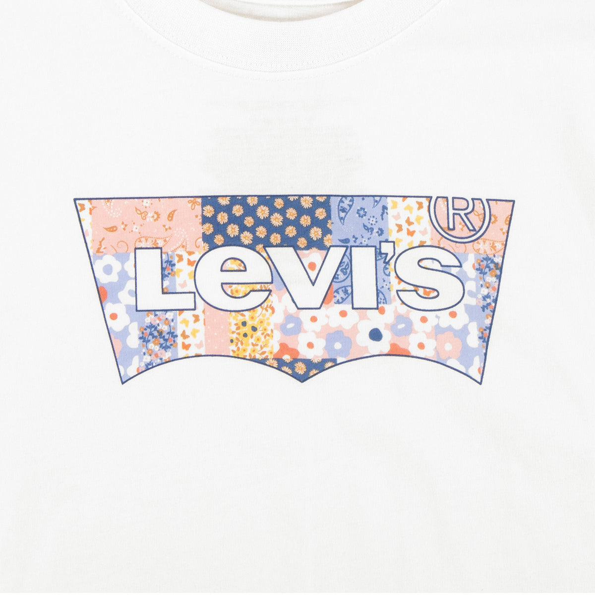 חולצת טי שרט LEVI'S MEET AND GREET לילדות
