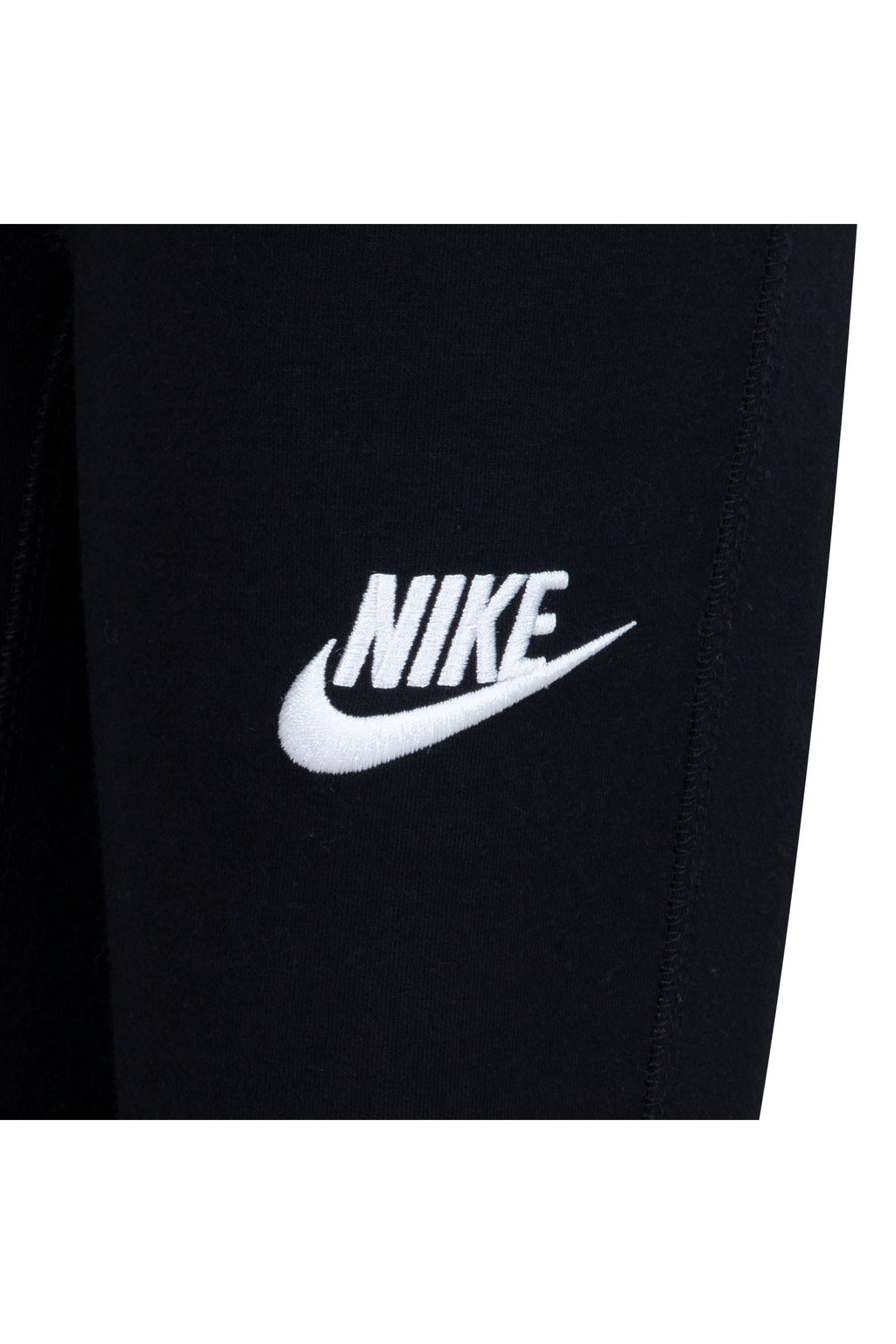 חליפת טייץ NIKE עם סווטשירט תואם ולוגו לילדות BLACK / 4XY