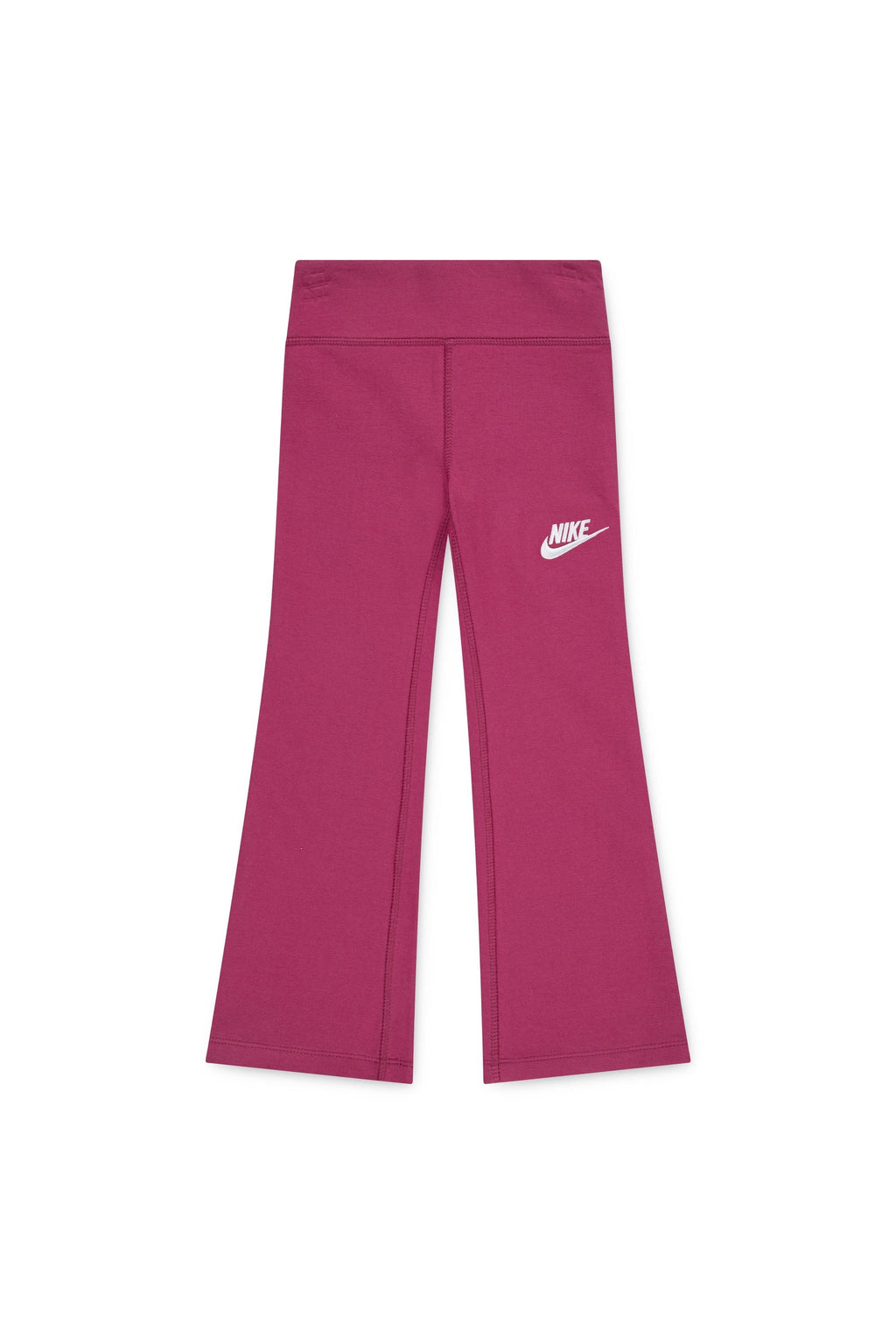 חליפת טייץ NIKE עם סווטשירט תואם ולוגו לילדות Pink / 4XY