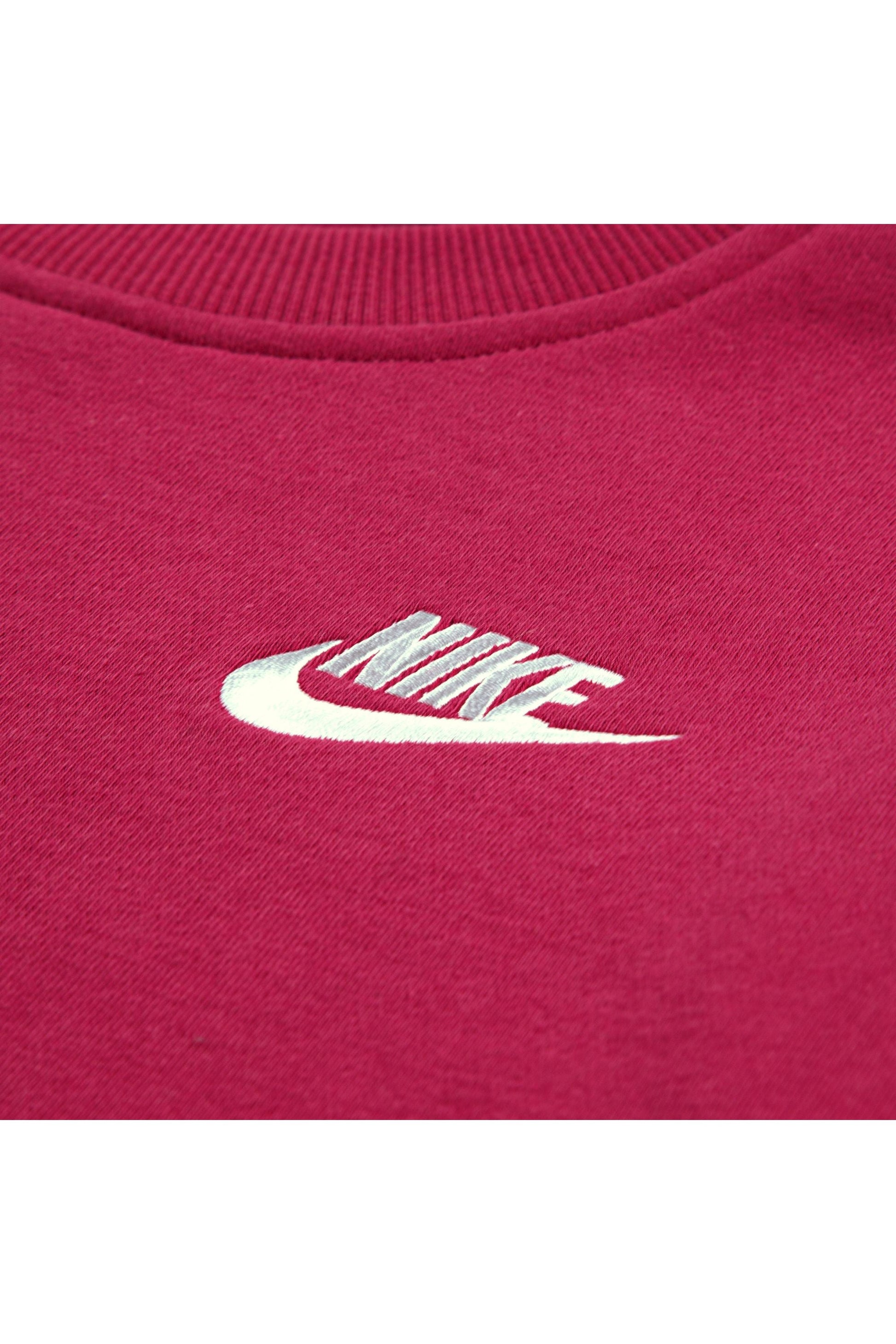 חליפת טייץ NIKE עם סווטשירט תואם ולוגו לילדות Pink / 4XY