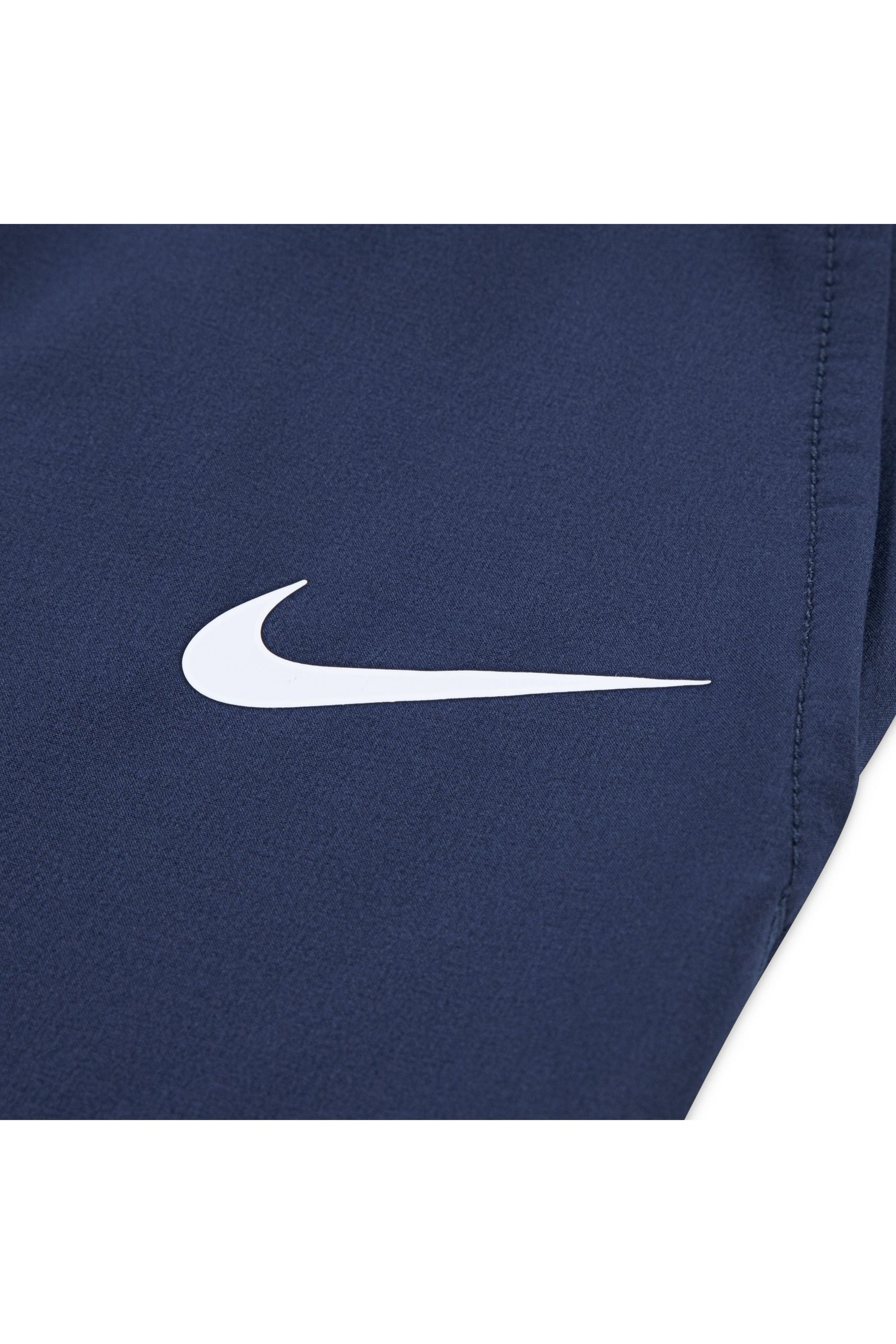 מכנסי פוטר NIKE לוגו מותג בצד לילדות BLUE / 4XY