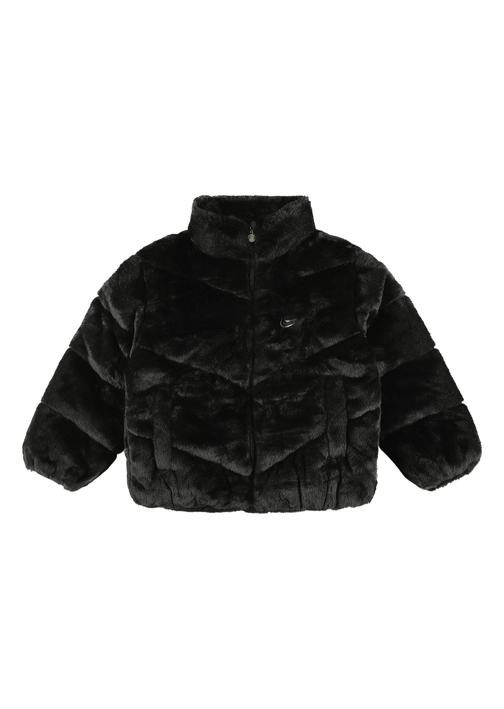 מעיל NIKE QUILTED FAUX FUR JKT לילדות BLACK / 4XY