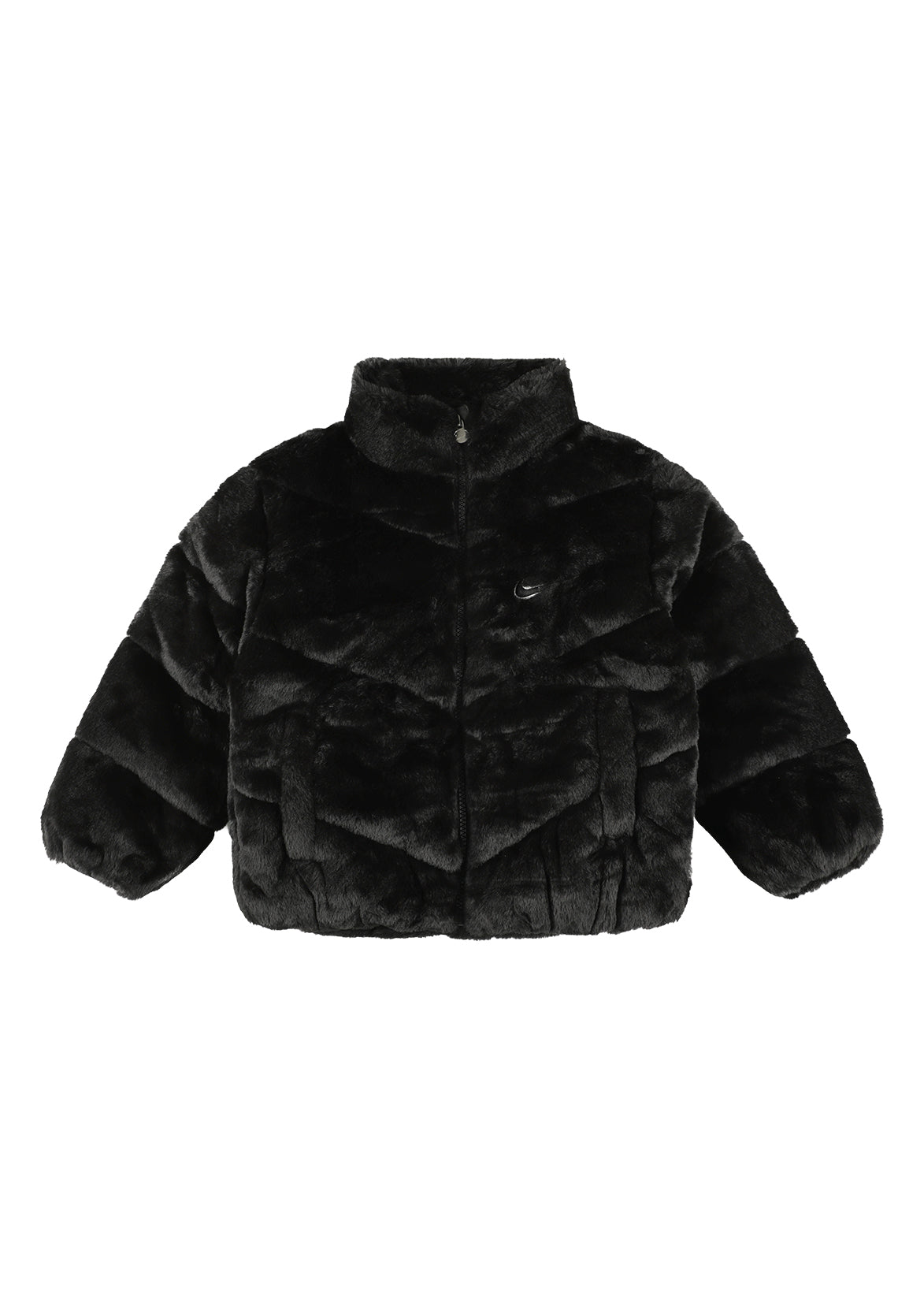 מעיל NIKE QUILTED FAUX FUR JKT לילדות BLACK / 4XY