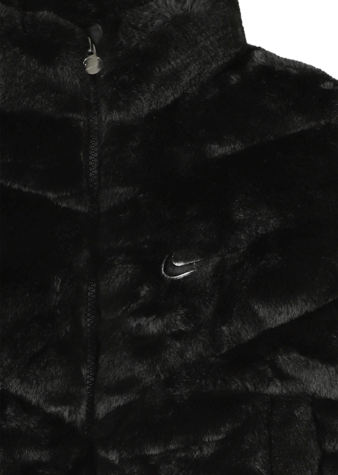 מעיל NIKE QUILTED FAUX FUR JKT לילדות BLACK / 4XY