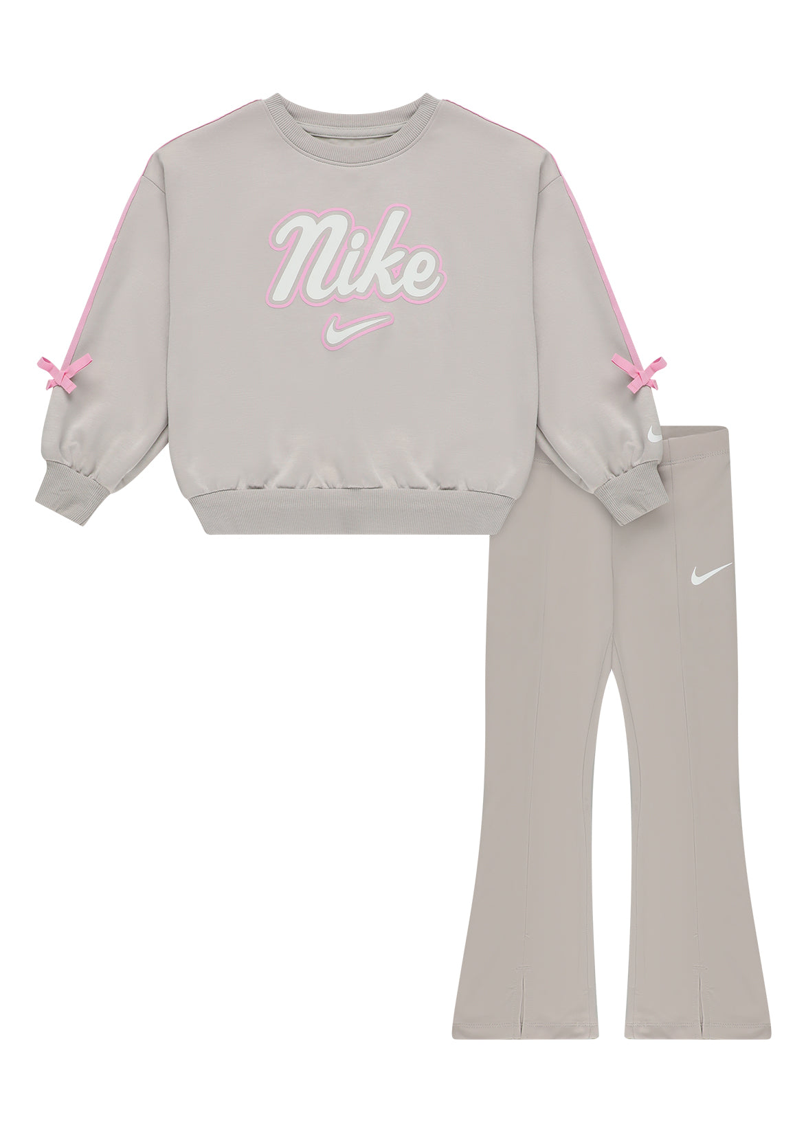חליפת טייץ NIKE JUXTA-GIRL BOW STRIPE SET לילדות