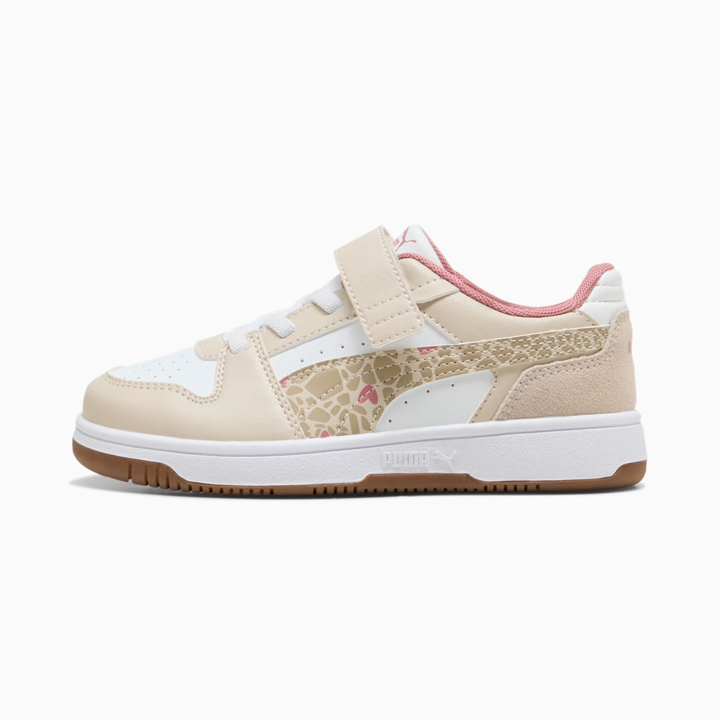 לילדות Rebound Slam Lo Winter Safari AC+ PS PUMA נעלי WHITE / 35
