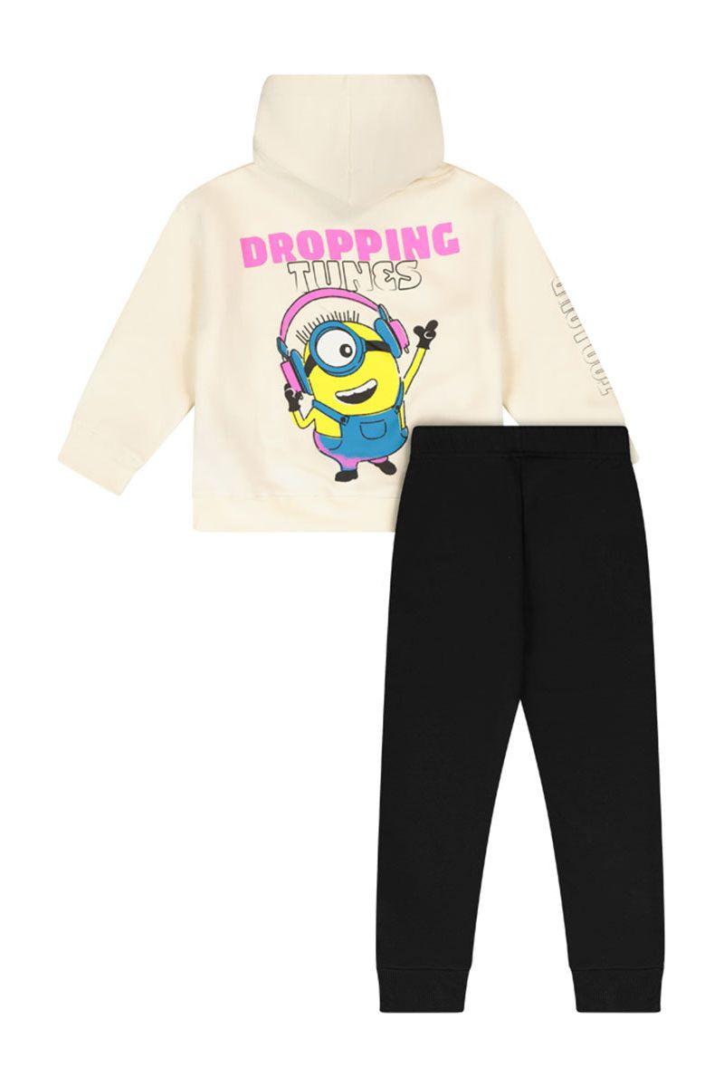 חליפת טרנינג NAMES DROPPING  הדפס MINIOS לילדות