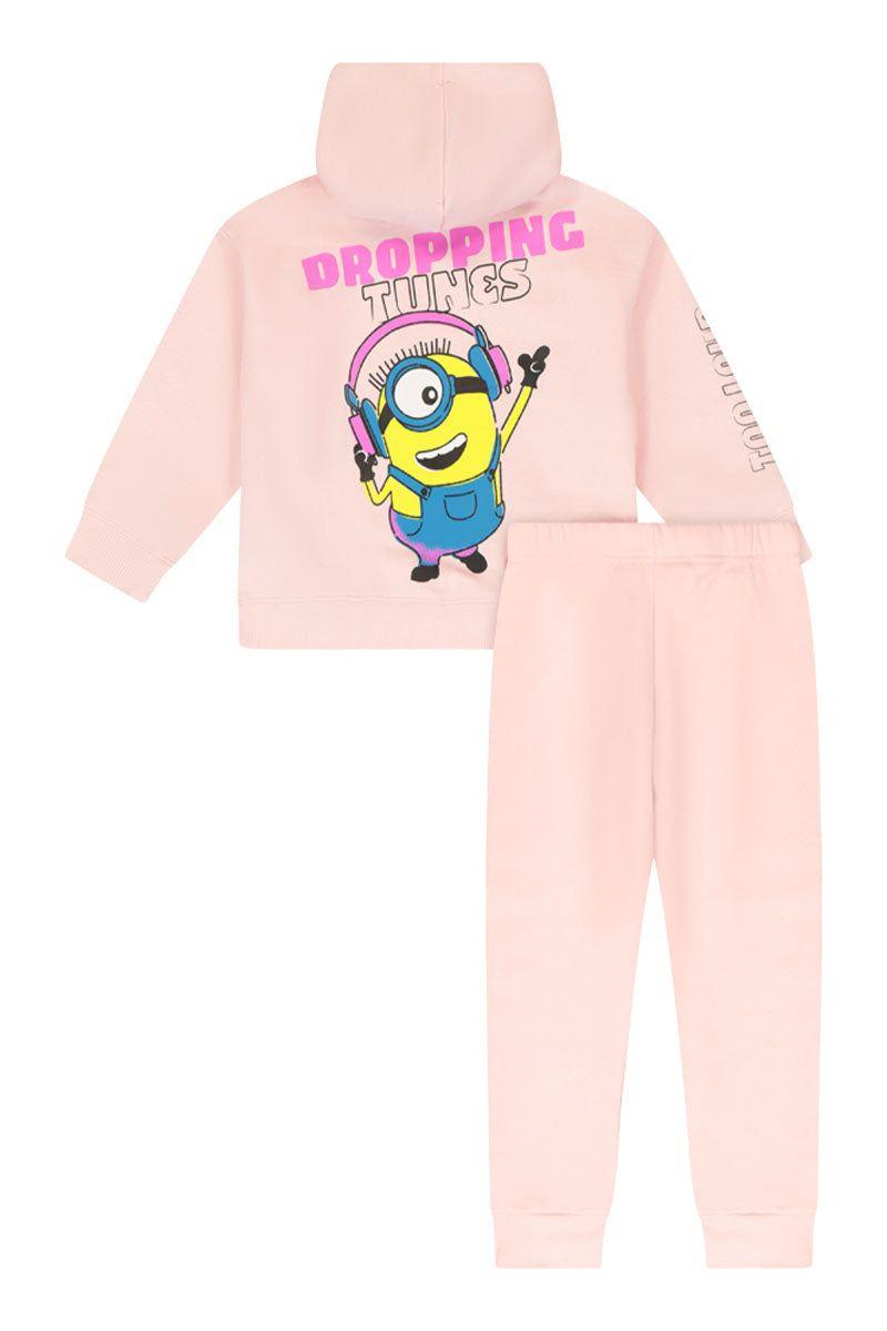 חליפת טרנינג NAMES DROPPING  הדפס MINIOS לילדות