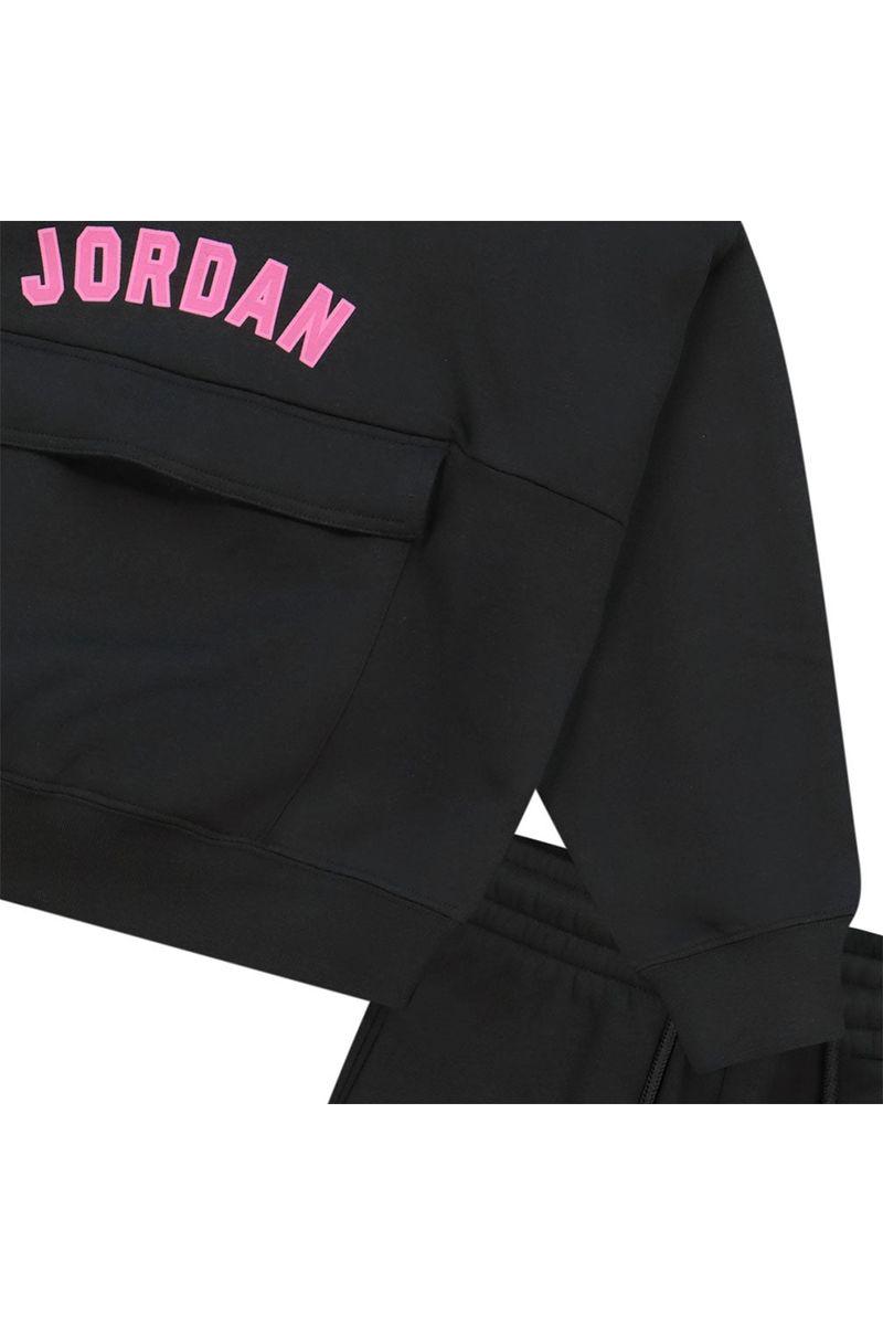 חליפת טרנינג JORDAN Y2K לוגו מותג באמצע לילדות