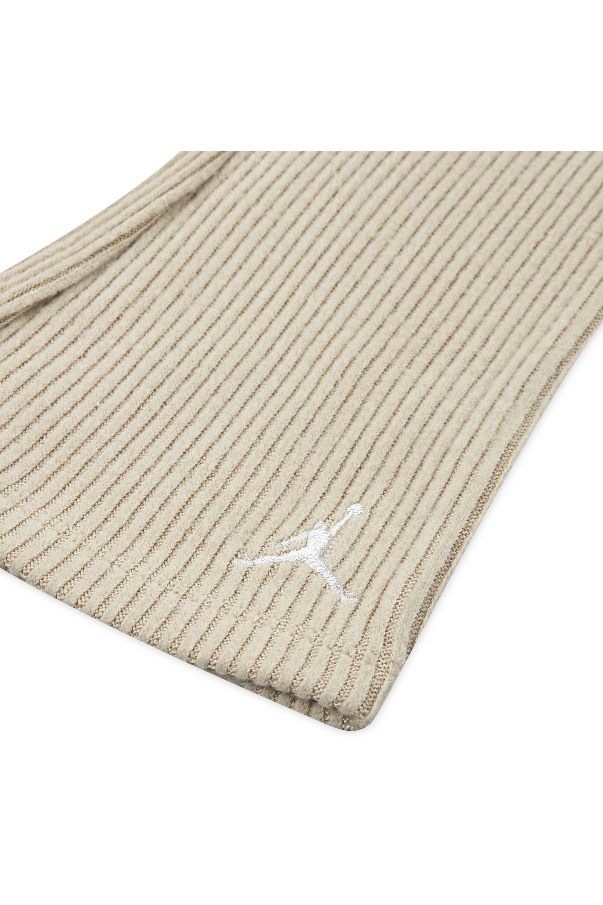 חליפת טרנינג JORDAN חולצת רבע רוכסן עם צווארון לילדות BEIGE / 12-13Y