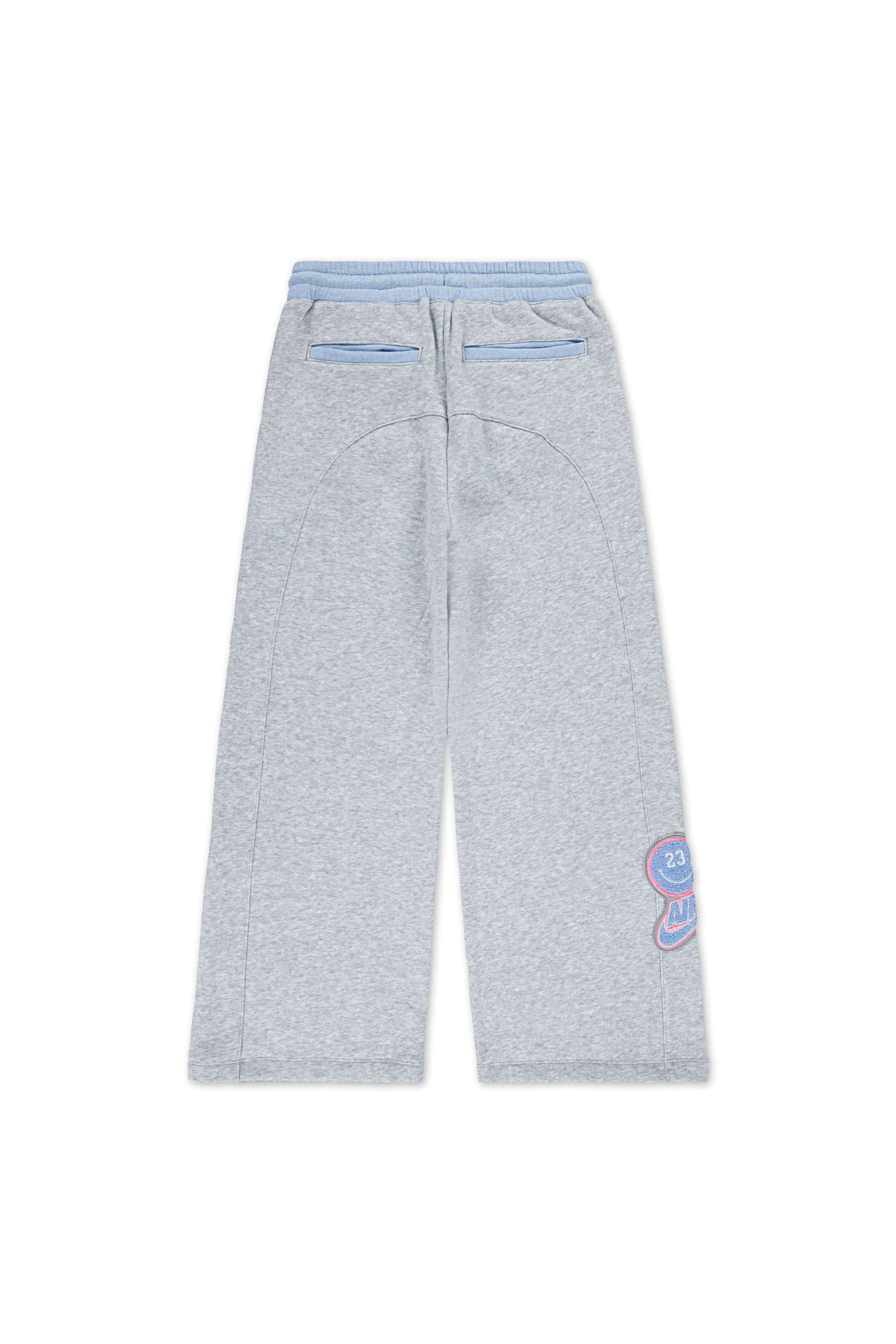 חליפת טרנינג JORDAN עם לוגו גדול וכיתוב מעוצב לילדות BLACK / 12-13Y