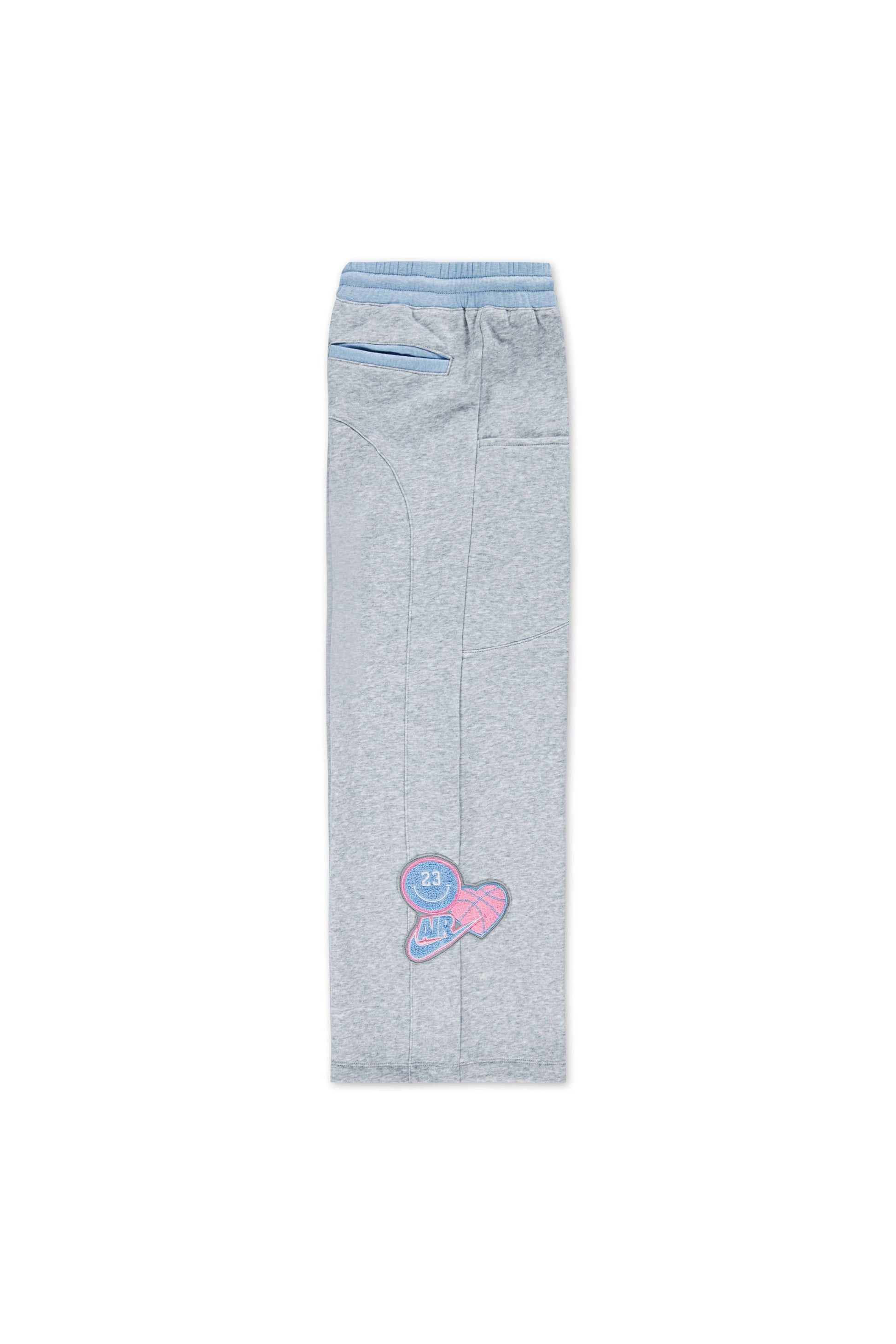 חליפת טרנינג JORDAN עם לוגו גדול וכיתוב מעוצב לילדות BLACK / 12-13Y