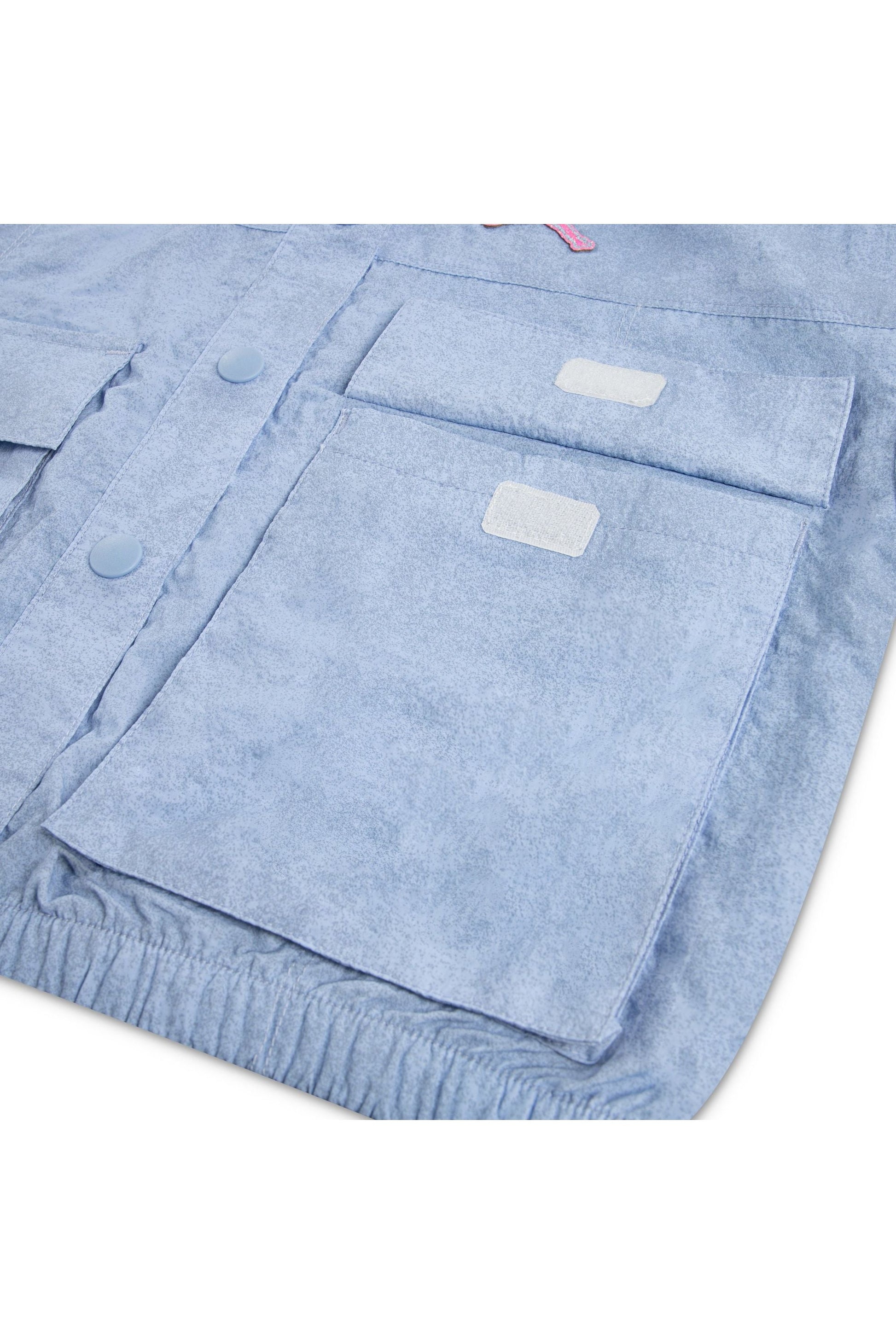 חליפת טרנינג JORDAN מבד טקסטורתי עם כיסים גדולים לילדות BLUE / 12-13Y