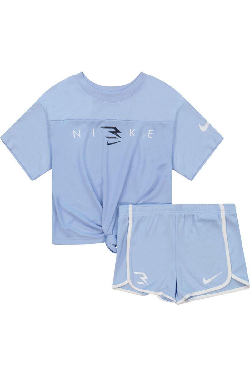 חליפת טריקו 3BRAND קשירה מקדימה לילדות