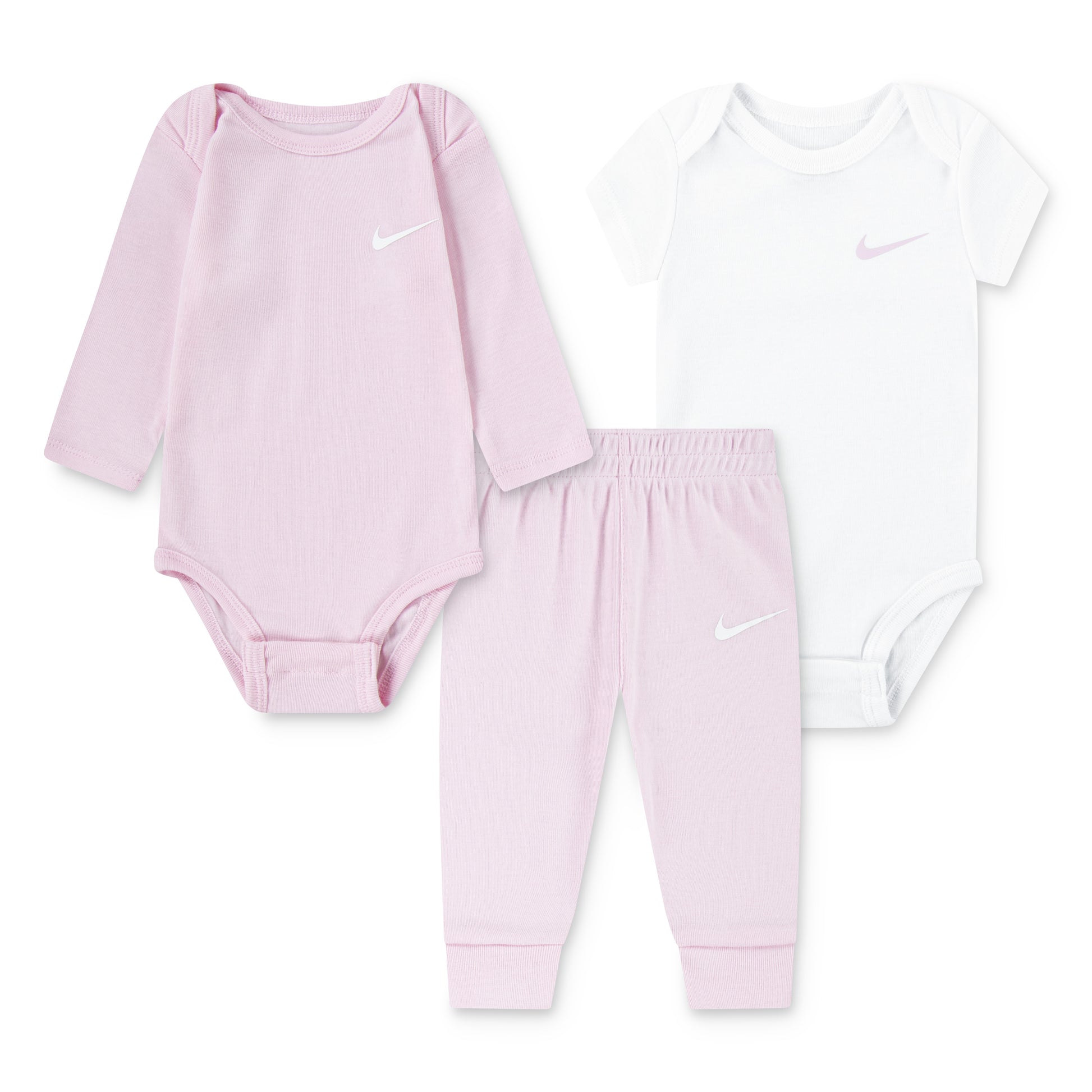 לתינוקות ESSENTIALS PK BS NIKE חליפת בגד גוף Pink / NB
