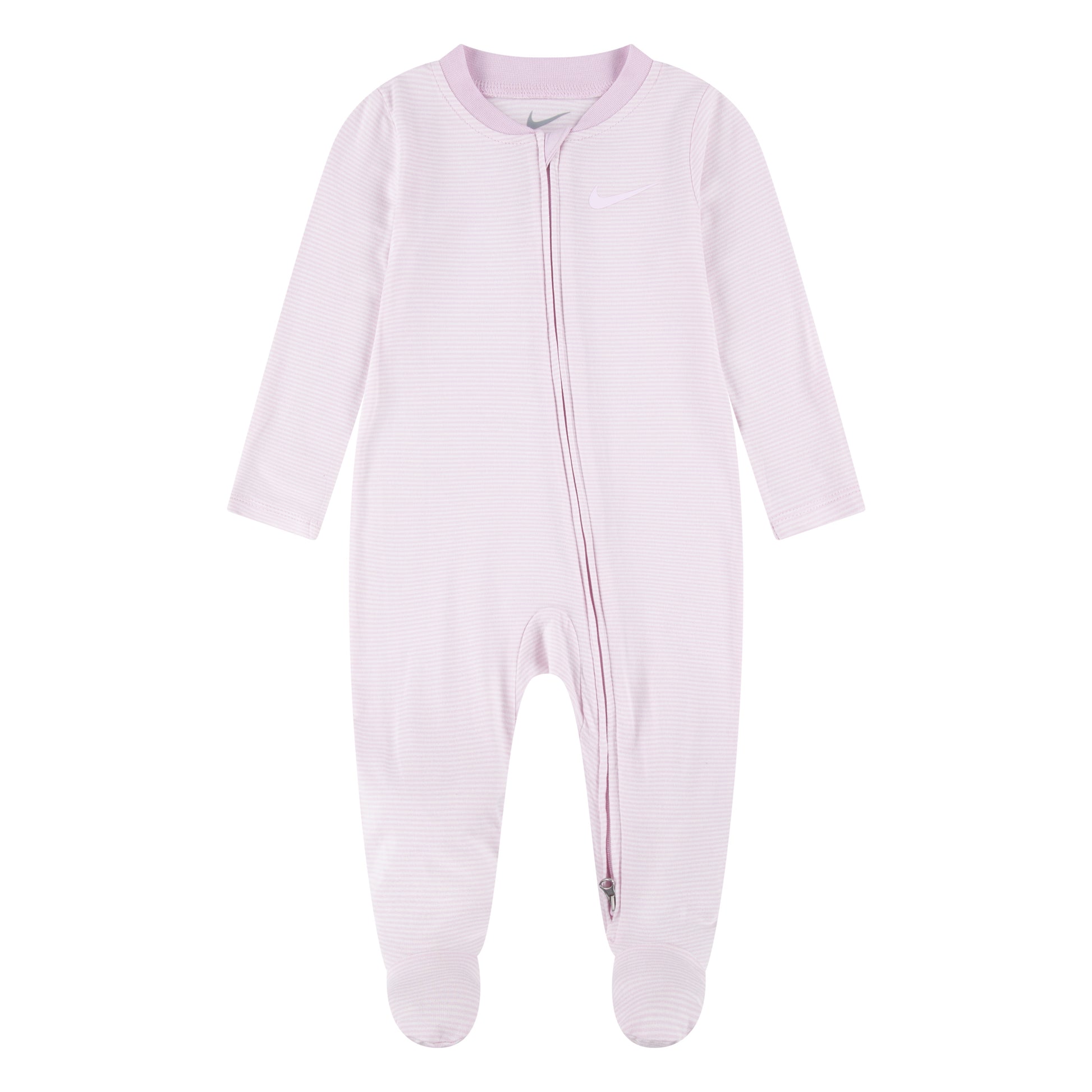 לתינוקות STRIPED FOOTED COVERALL NIKE בגד גוף Pink / NB