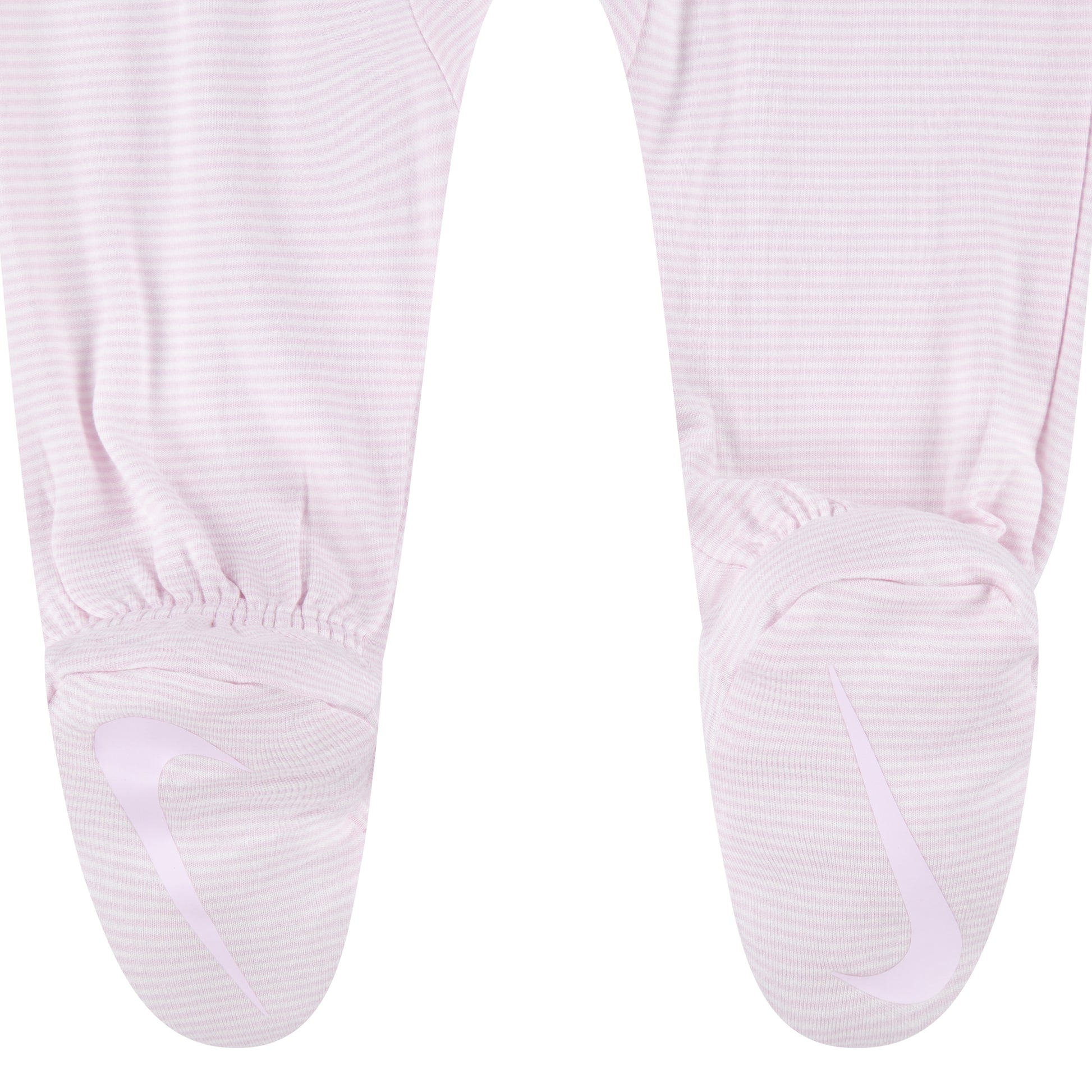 לתינוקות STRIPED FOOTED COVERALL NIKE בגד גוף Pink / NB