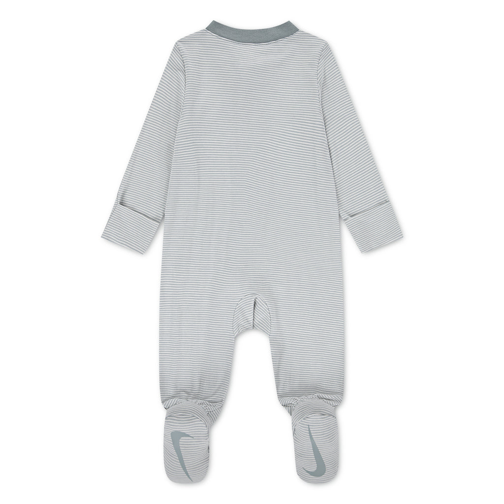 לתינוקות STRIPED FOOTED COVERALL NIKE בגד גוף Green / NB