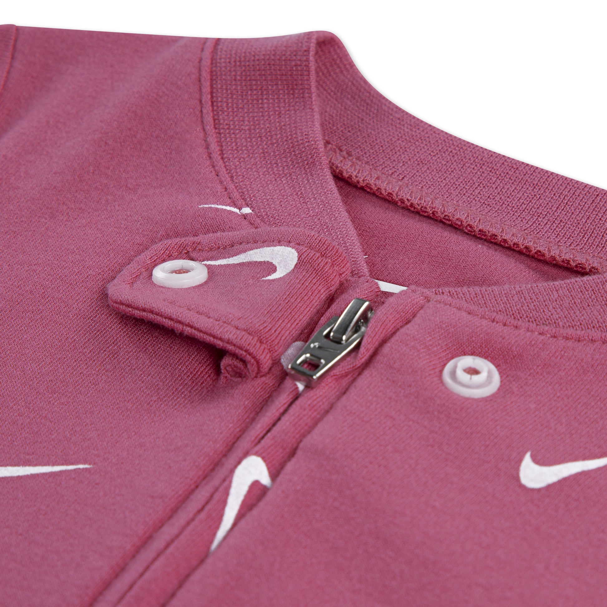 לתינוקות AOP VISCOSE FOOTED COVERALL NIKE בגד גוף Pink / NB