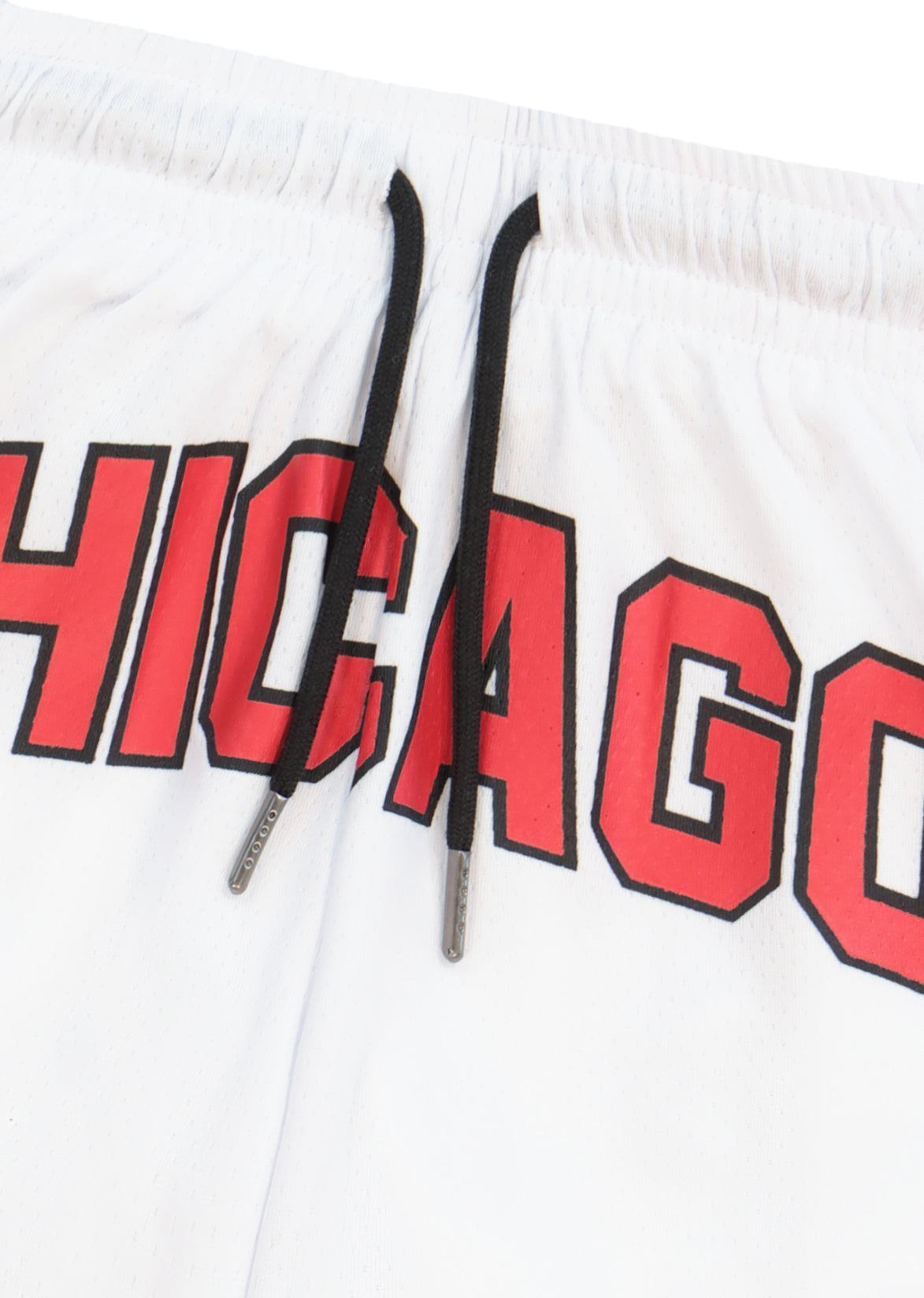 מכנסי שורט NAMES הדפס CHICAGO גדול וסמל שור בצד לילדים