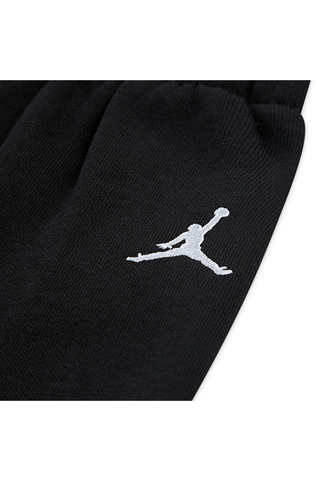 חליפת טרנינג JORDEN הדפס לוגו קטן ומיתוג גדול לתינוקות BLACK / 12M