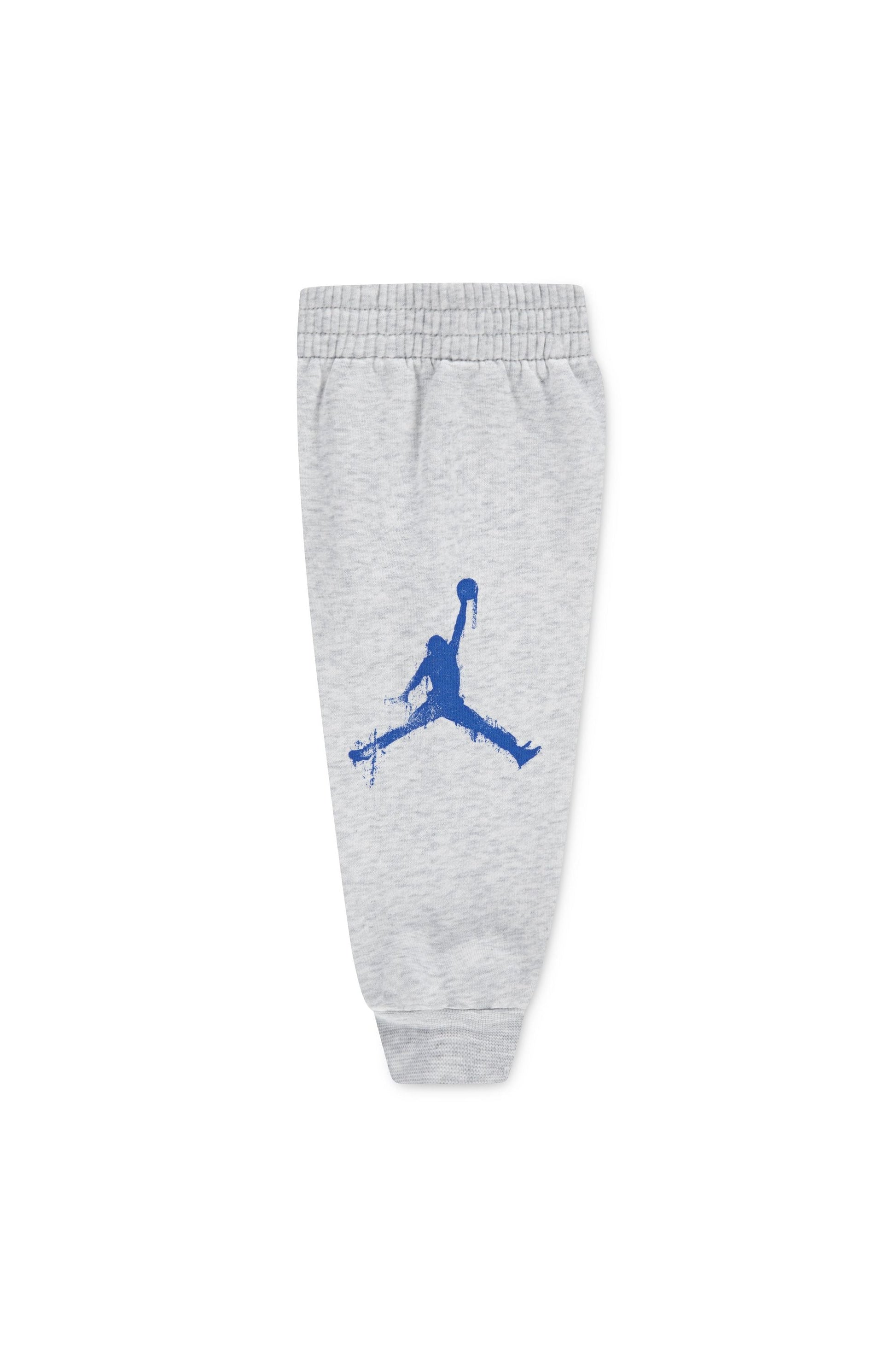 חליפת טרנינג JORDEN הדפס ספורטיבי לתינוקות GRAY / 12M