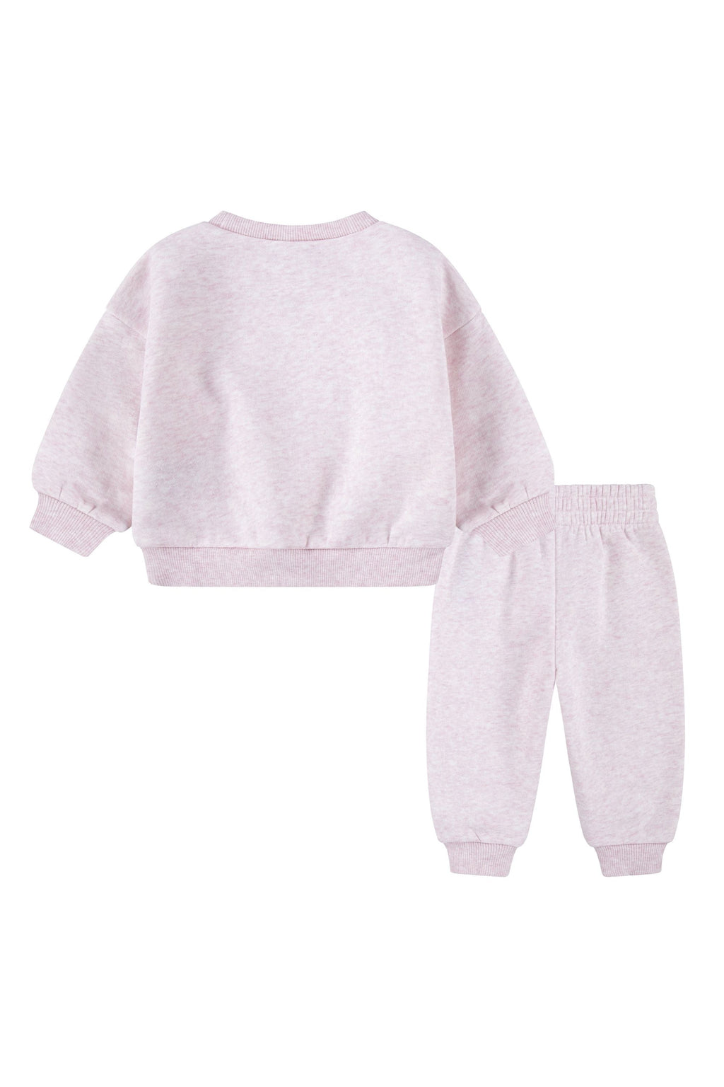 חליפת טרנינג NIKE לוגו סווש קטן בחזית לתינוקות Pink / 12M