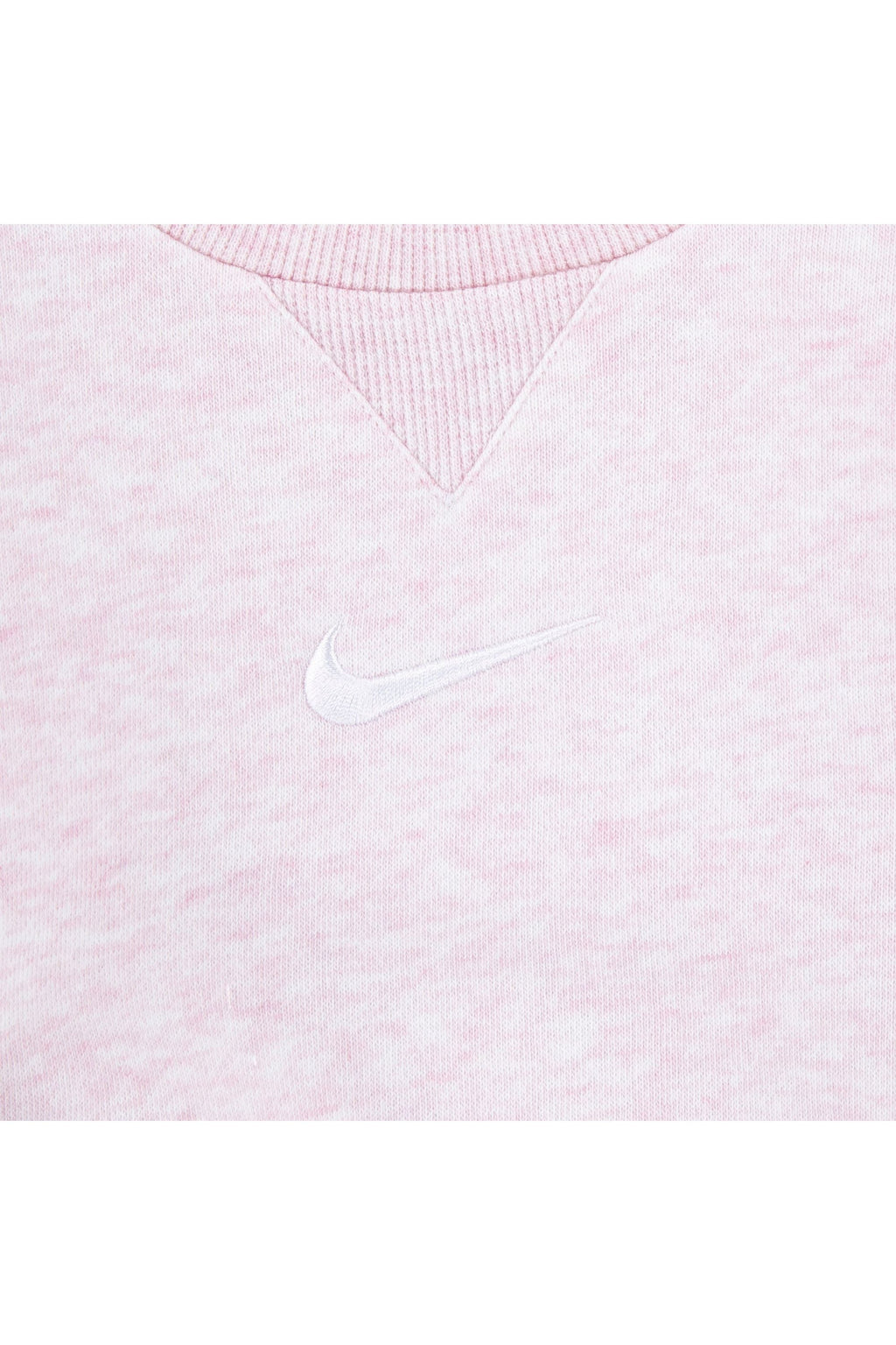 חליפת טרנינג NIKE לוגו סווש קטן בחזית לתינוקות Pink / 12M