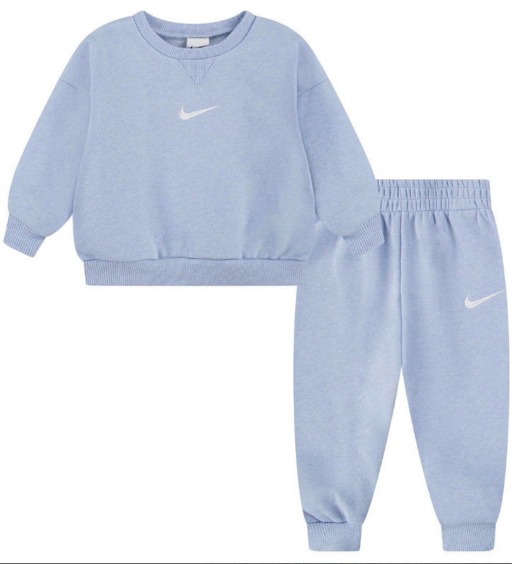 חליפת טרנינג NIKE סווטשירט ומכנסיים לתינוקות BLUE / 12M