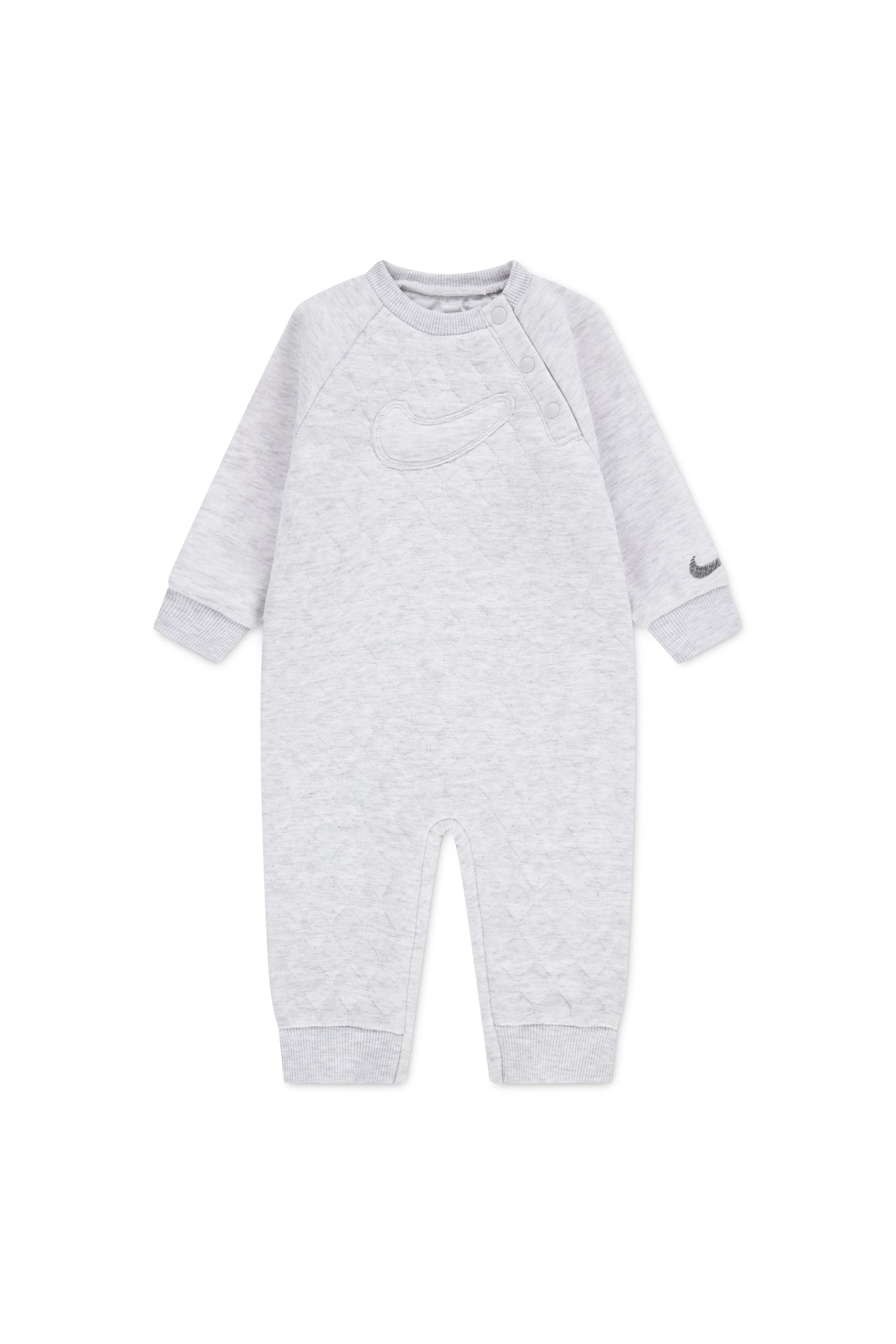 אוברול NIKE אפור עם רקמת לוגו לתינוקות BLACK / 12M