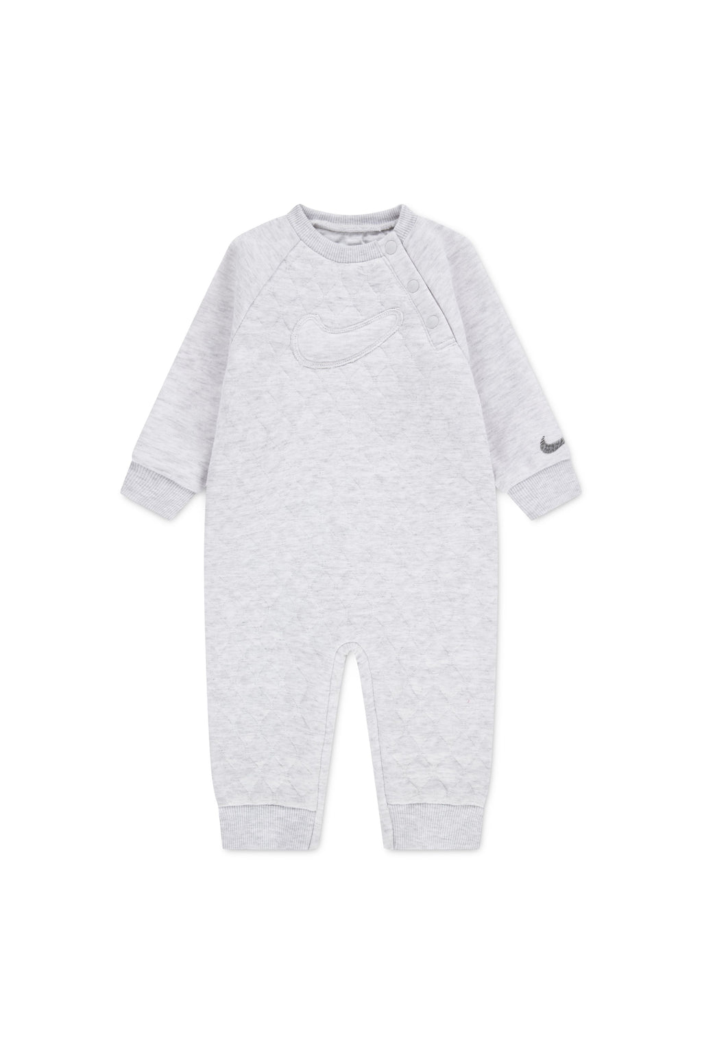 אוברול NIKE אפור עם רקמת לוגו לתינוקות BLACK / 12M