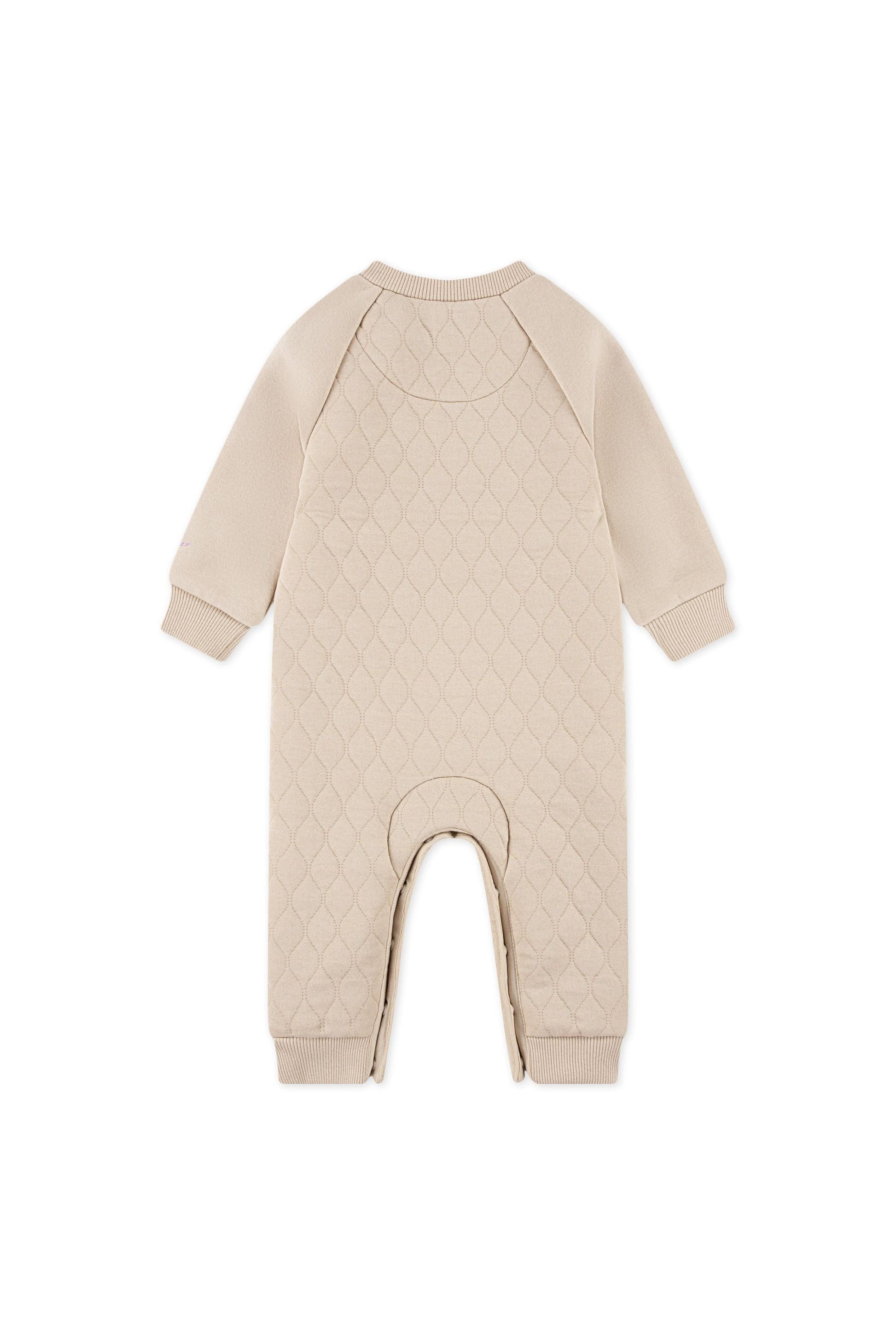 אוברול NIKE אפור עם רקמת לוגו לתינוקות BEIGE / 12M