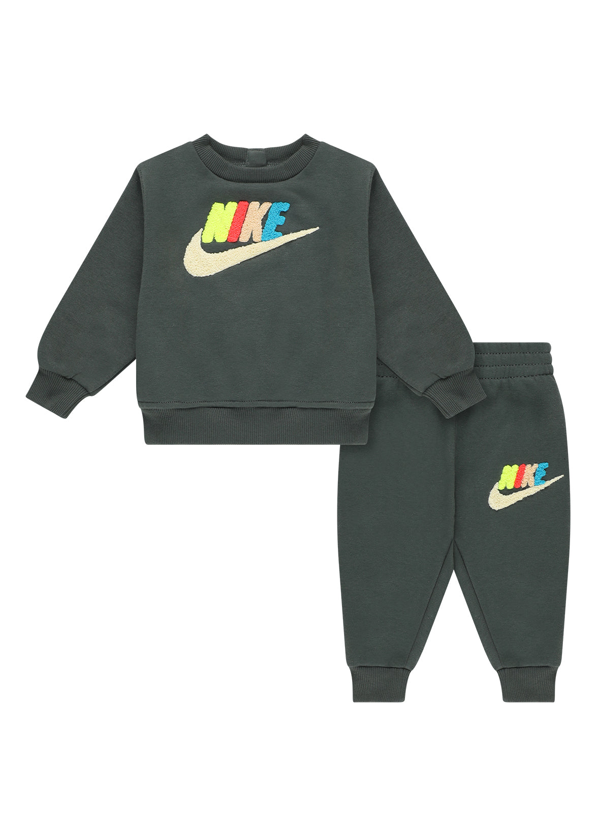 חליפת טרנינג NIKE CHENILLE FUTURA CREW SET לתינוקות BLACK / 12M