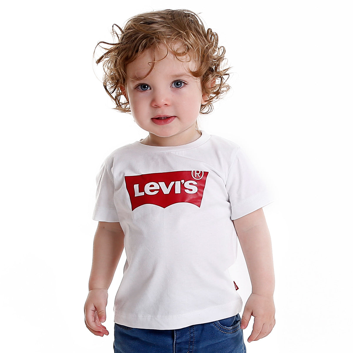 חולצת טי שרט LEVI'S לוגו קלאסי לילדים