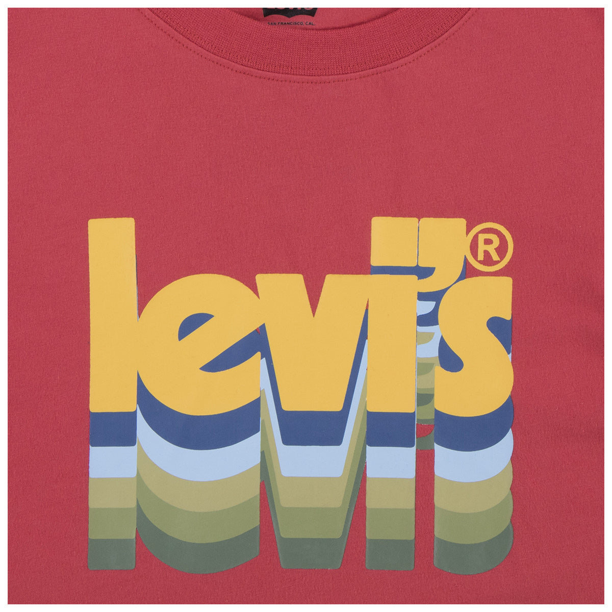 חולצת טי שרט LEVI'S לוגו וינטג' לילדים
