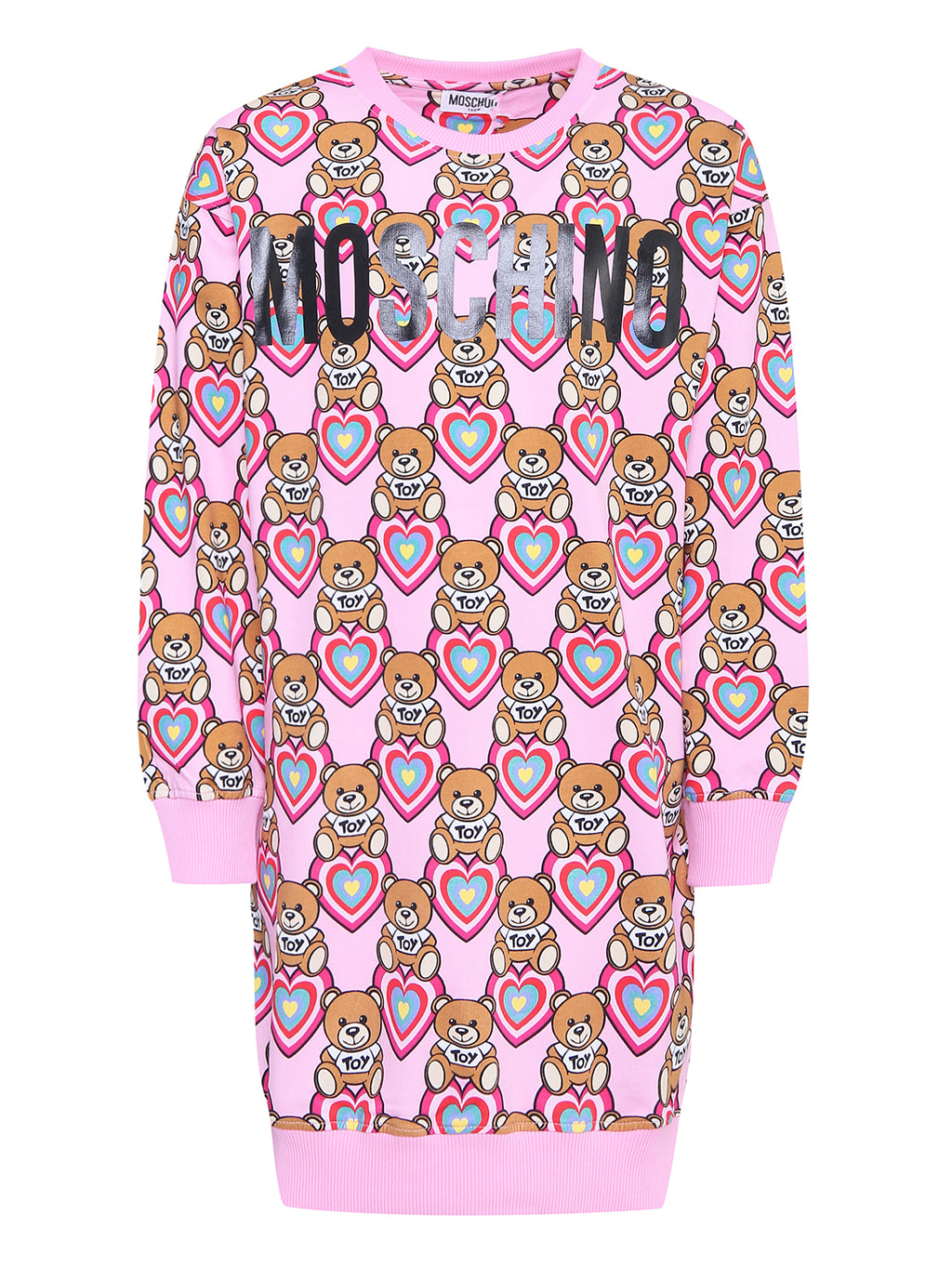 שמלת MOSCHINO ורוד לילדות